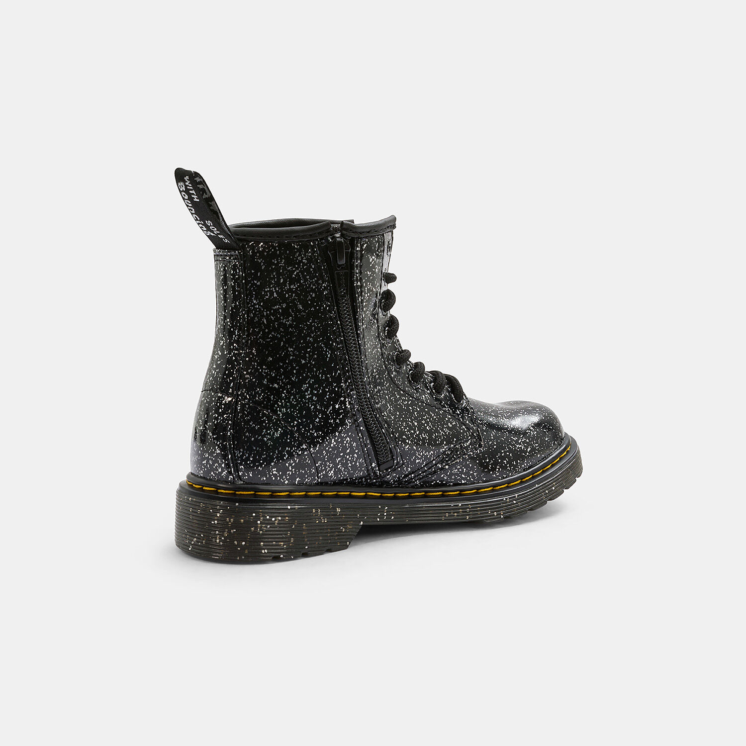 Dr martens top glitter neri