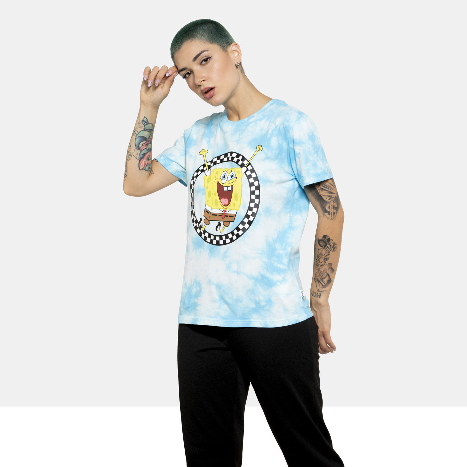Tuta vans azzurra e bianca new arrivals