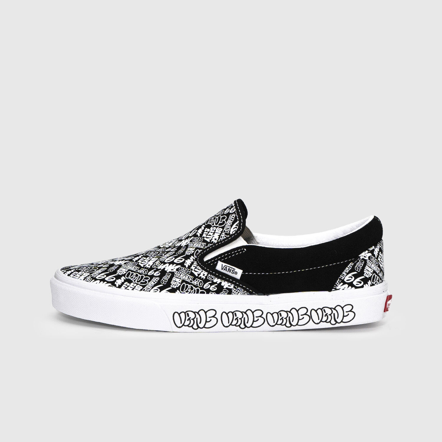 Vans slip on bianche e nere hot sale