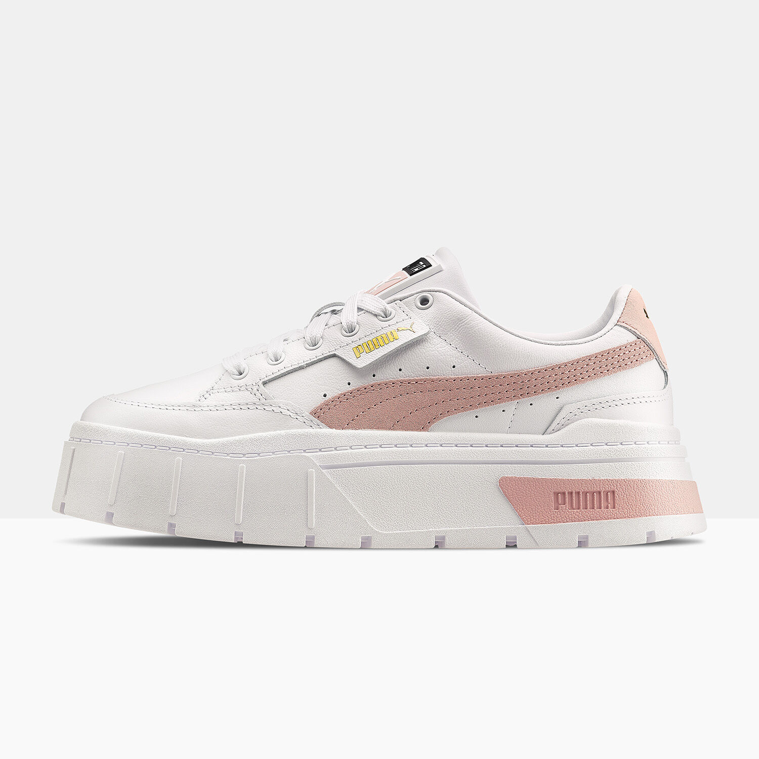 Scarpe puma cheap bianche e rosa