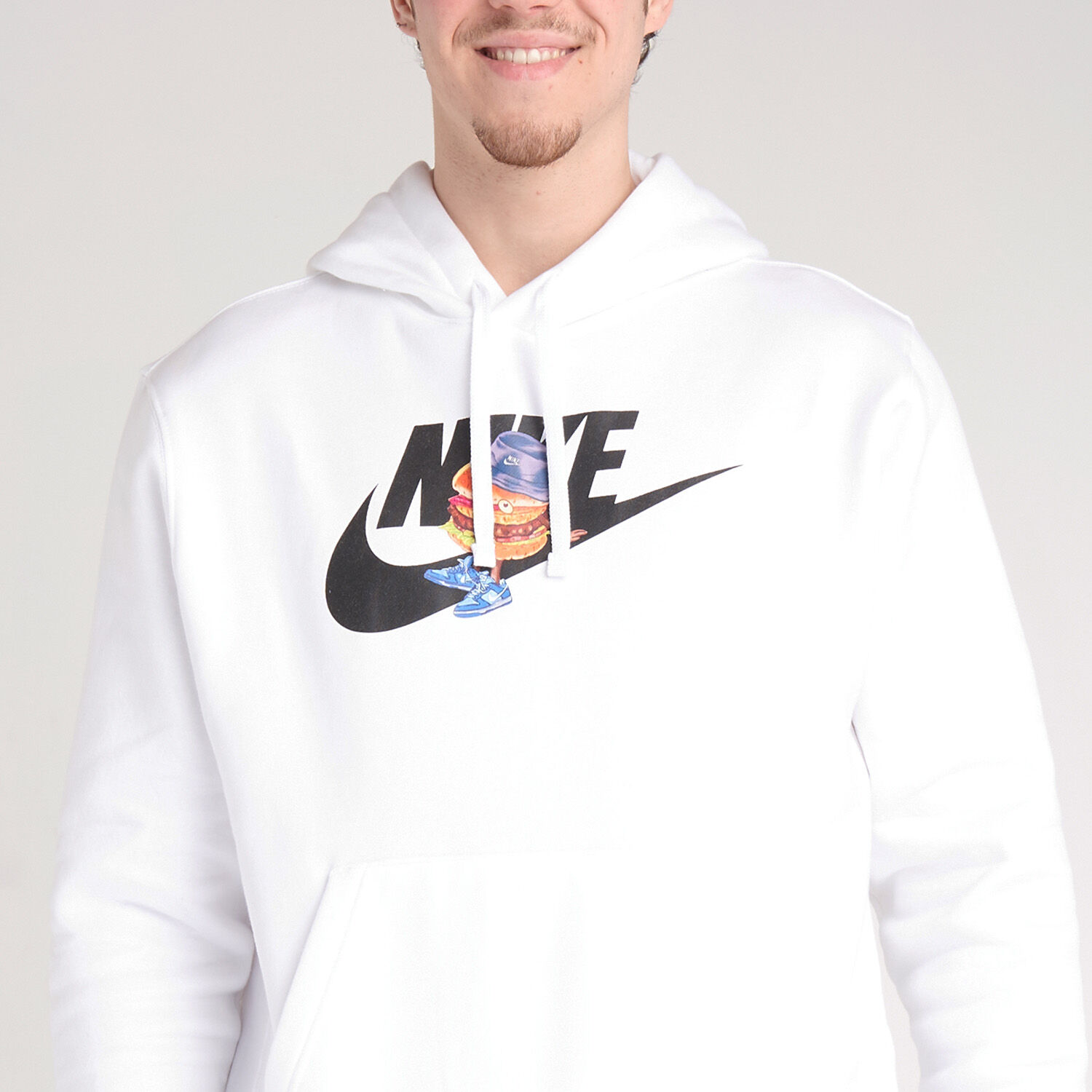 Nike shop felpa bianca