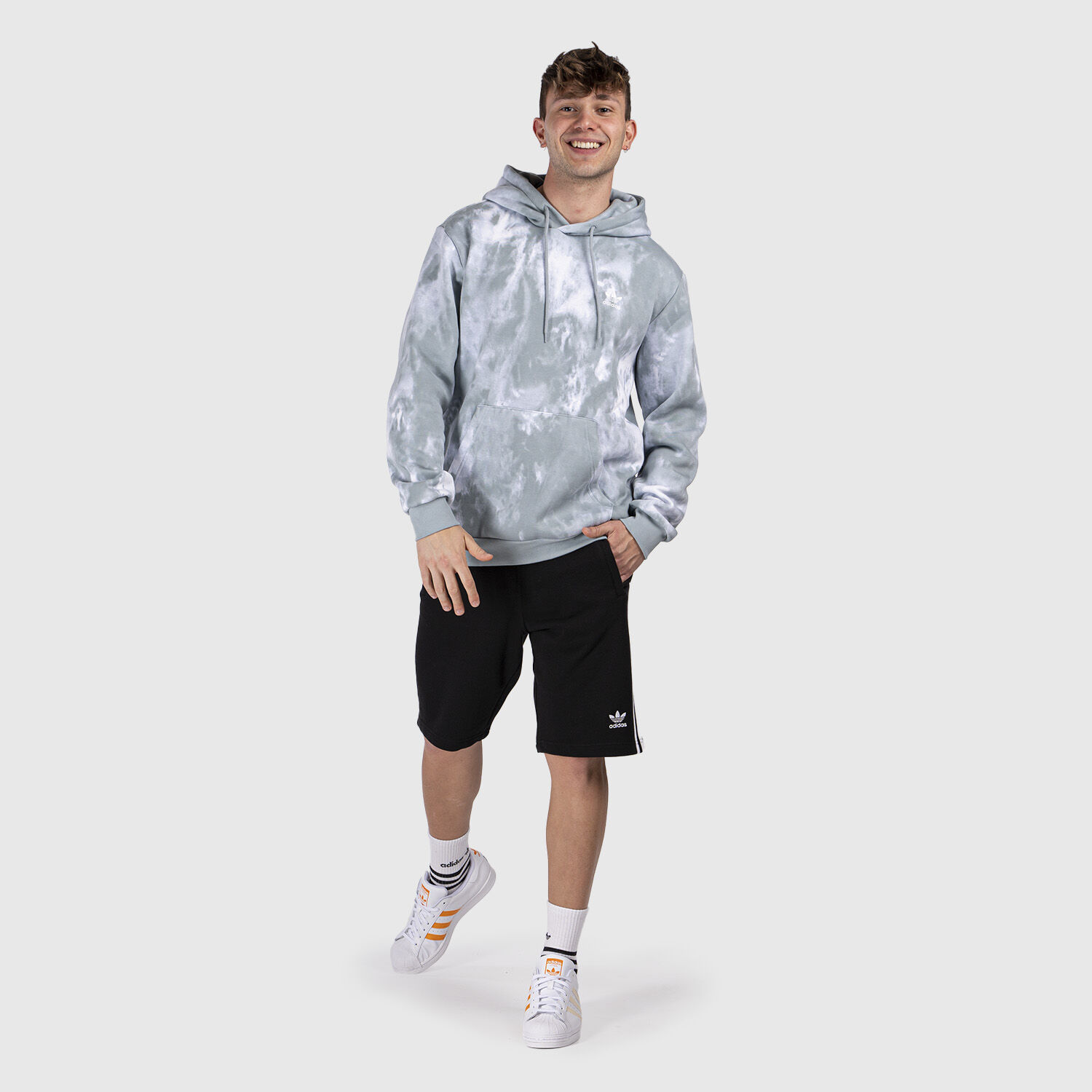Pantaloncini adidas bianchi e neri new arrivals