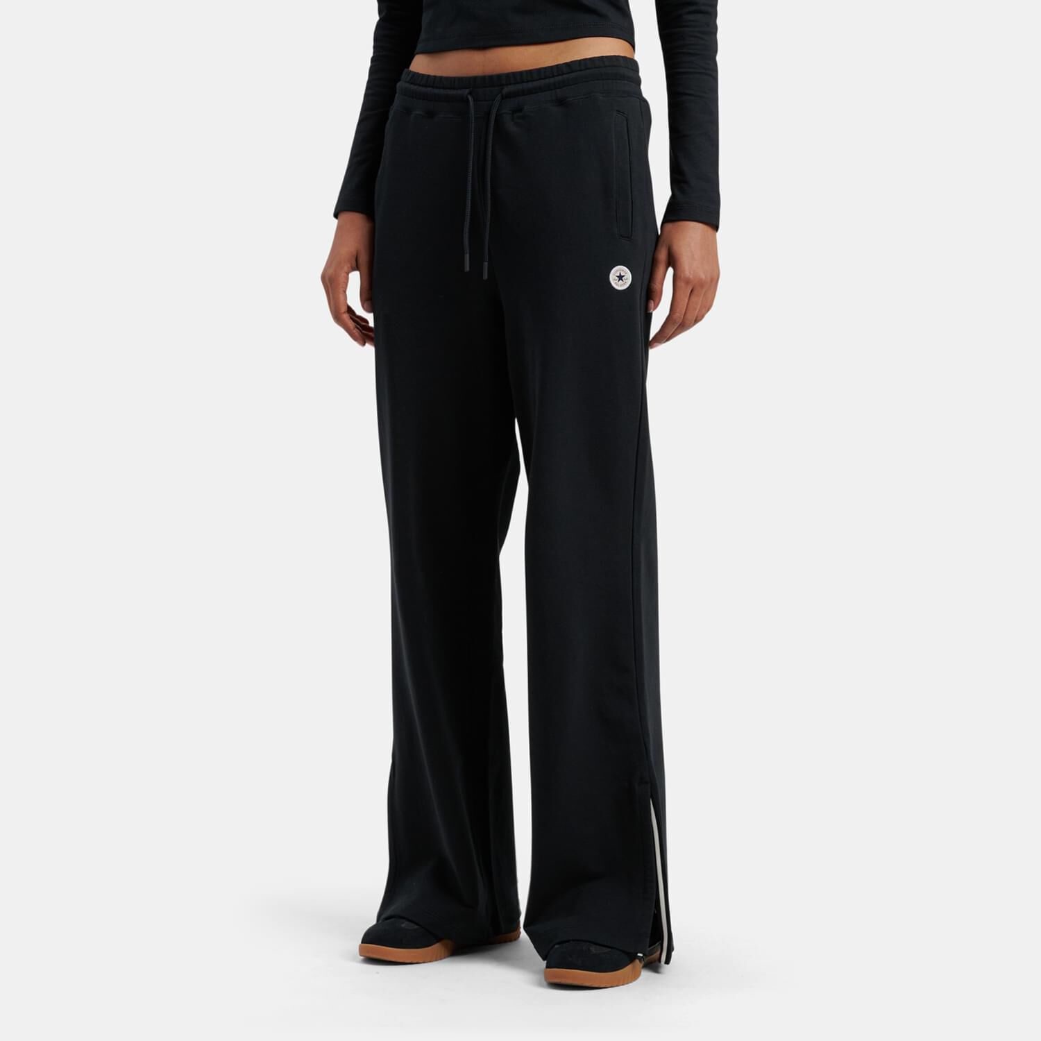 Pantaloni neri converse top