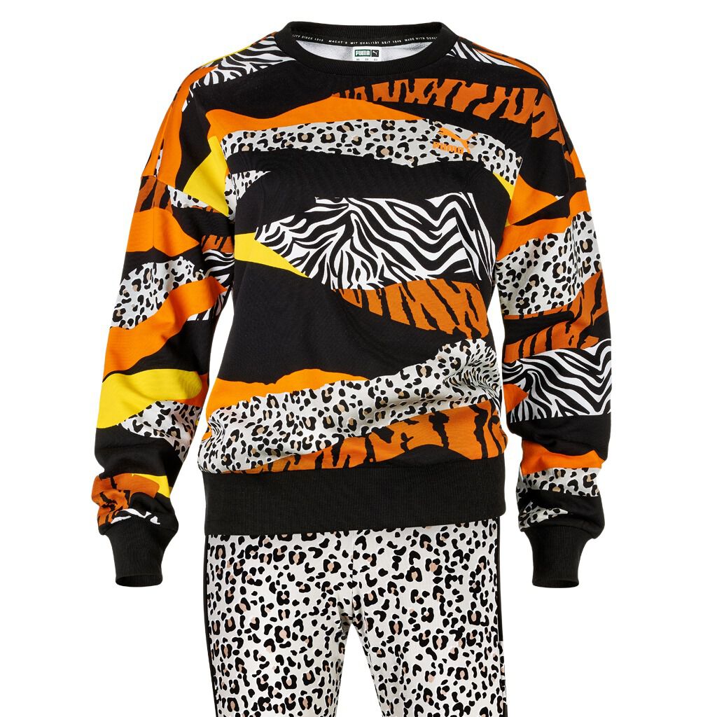 Felpa Puma Classics Graphics animalier AW LAB
