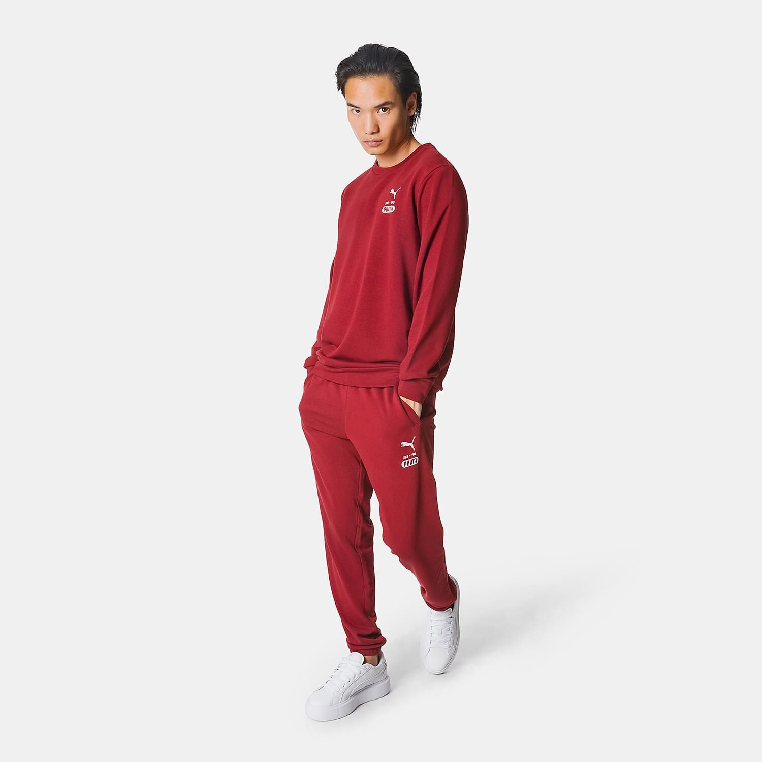 Pantaloni tuta puma rossi new arrivals