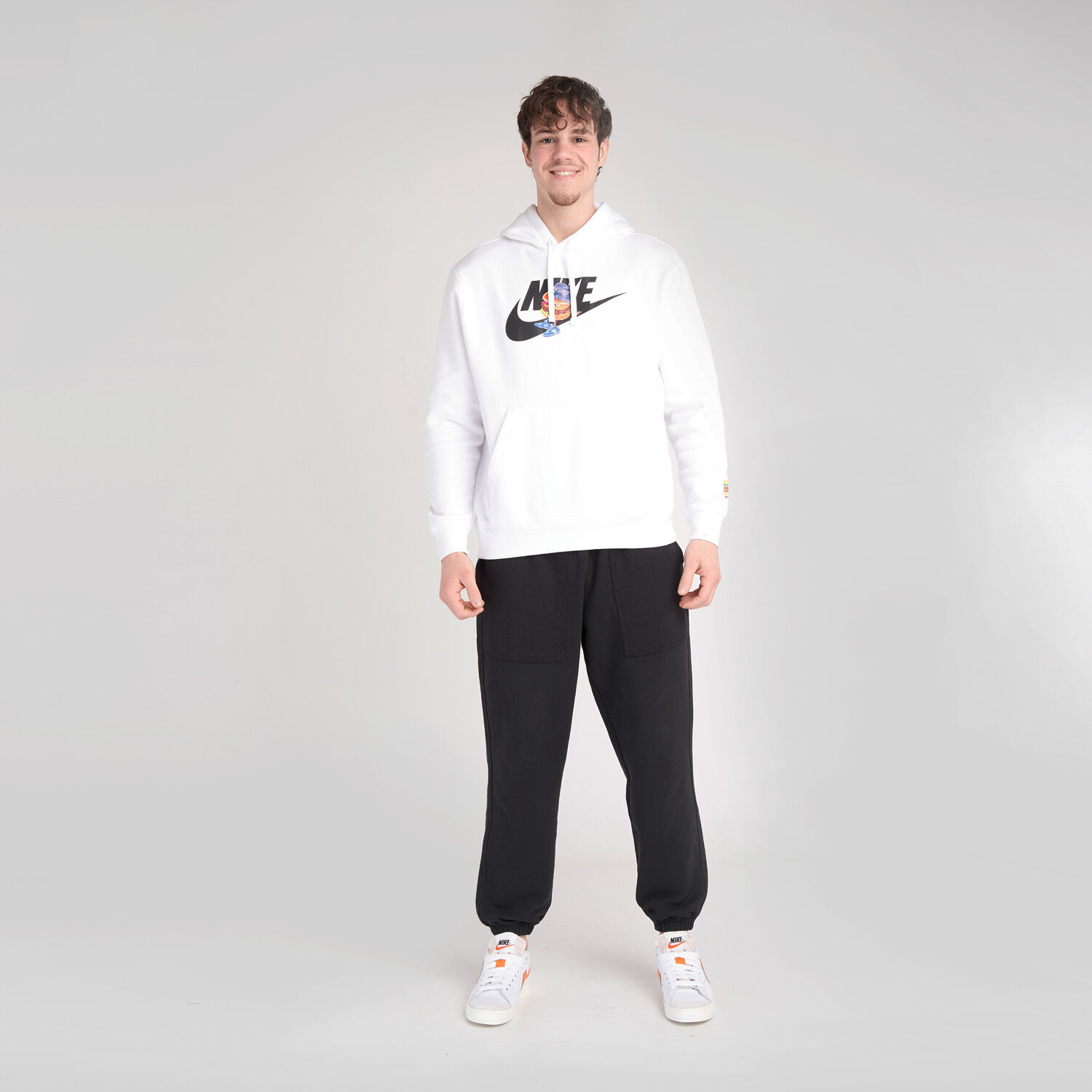 Felpa nike uomo bianche top