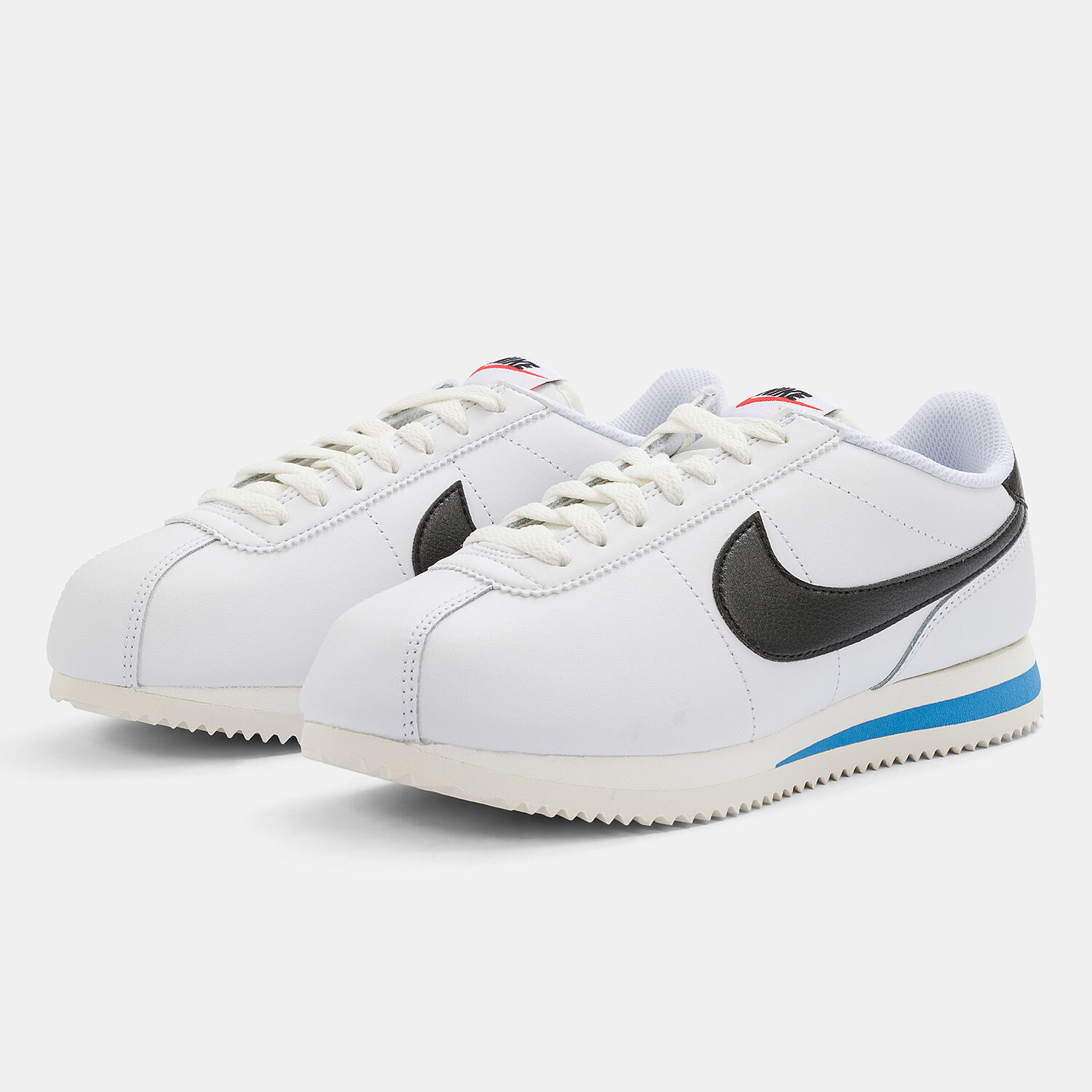 Nike Cortez bianche nere e blu AW LAB