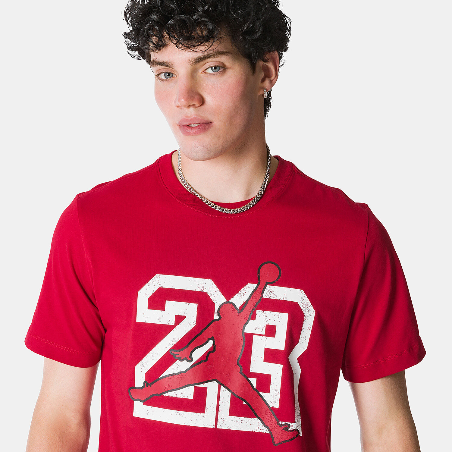 T shirt jordan discount rossa