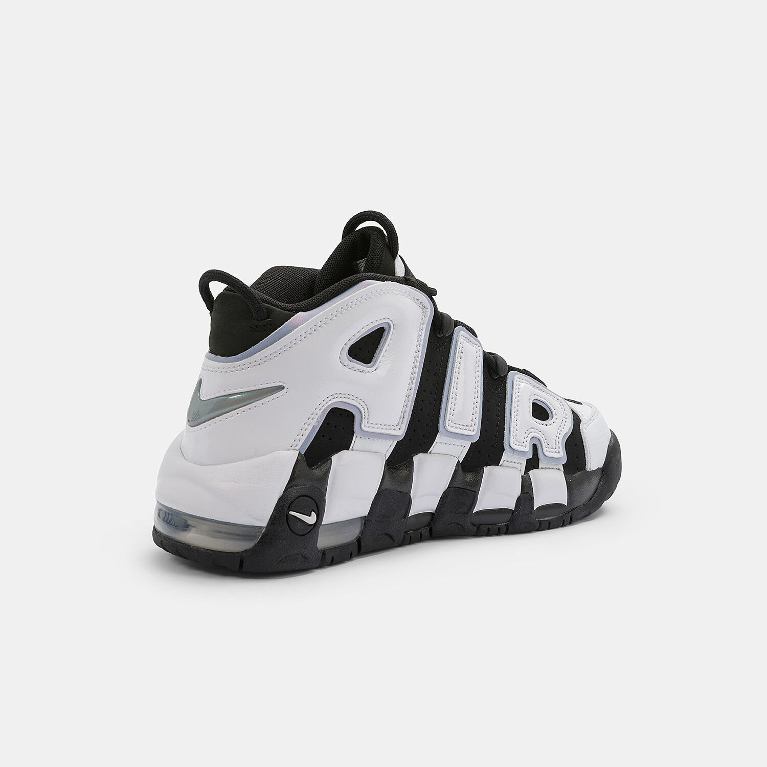 Nike uptempo top argento
