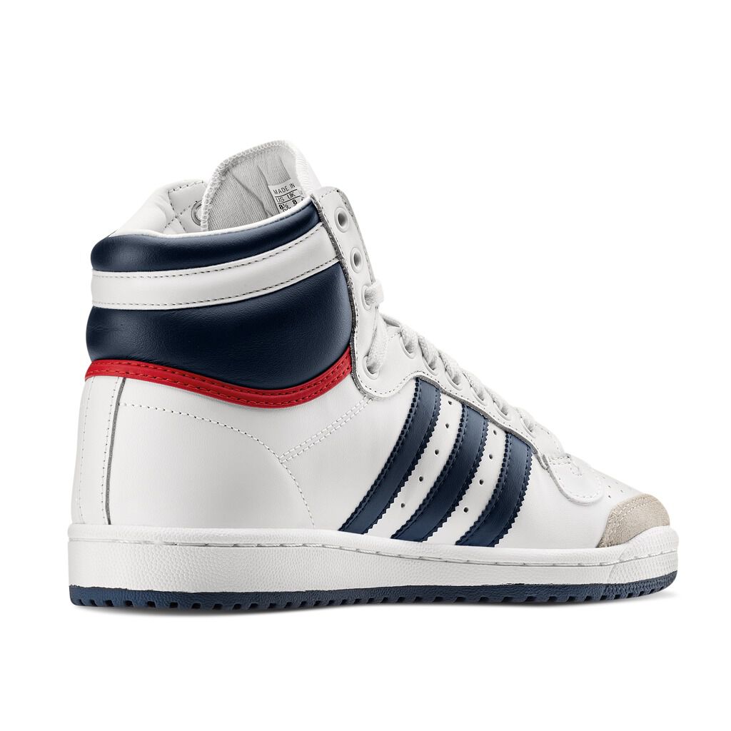 Adidas Top Ten Hi bianche e blu AW LAB