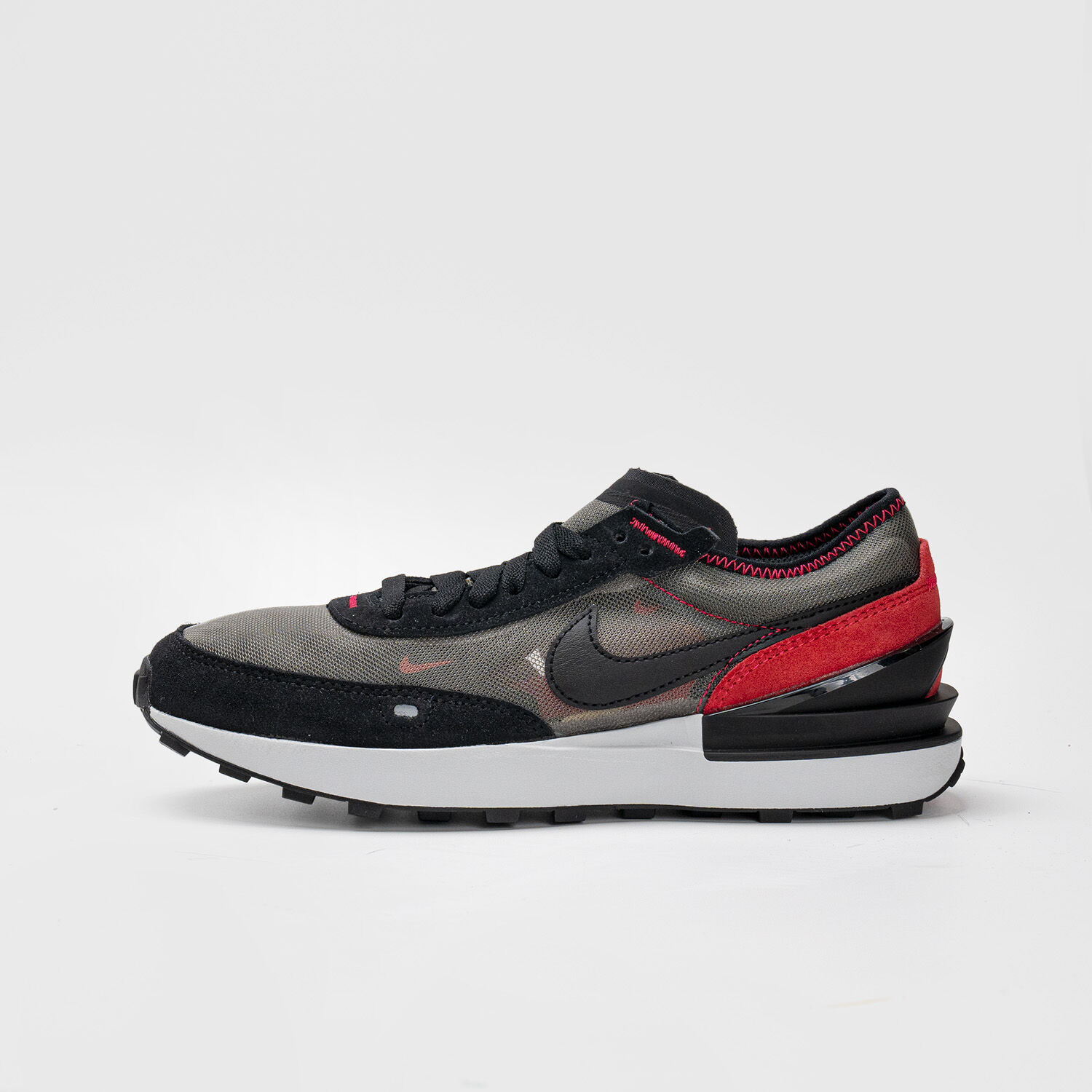 Nike grigie e rosse hot sale