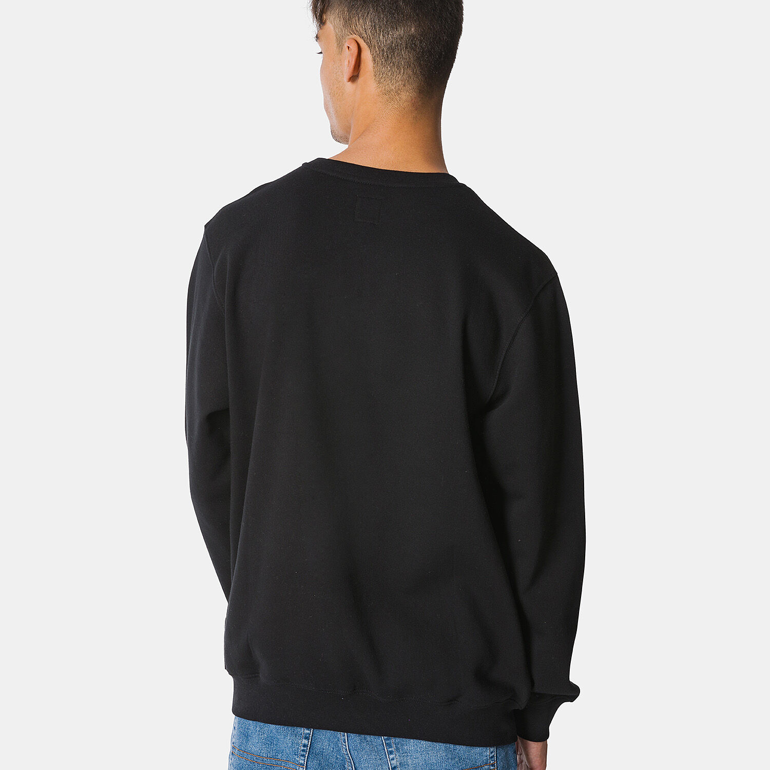 Felpa Vans Full Patch nera e bianca AW LAB