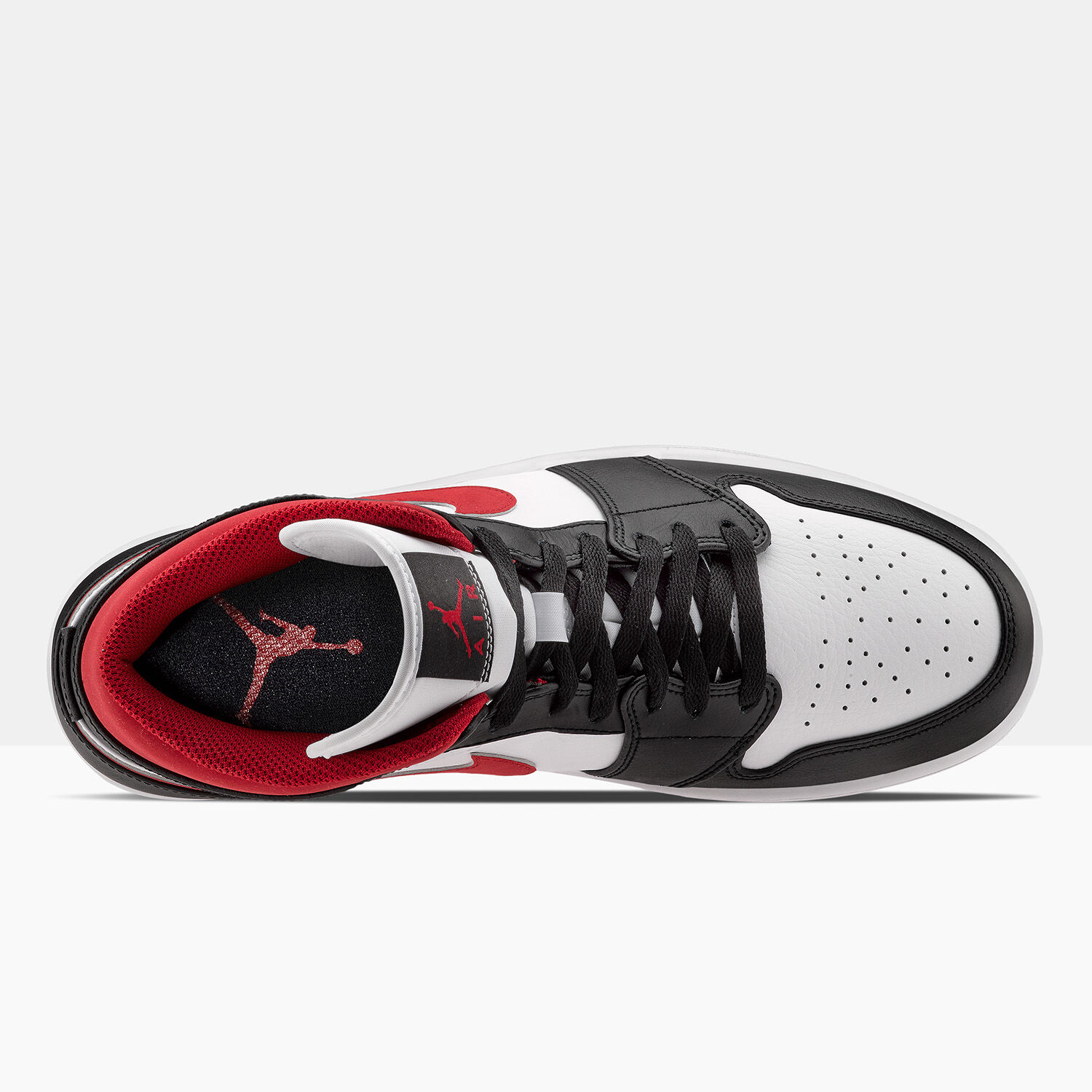 Jordan 1 Mid Gym Red Black White AW LAB