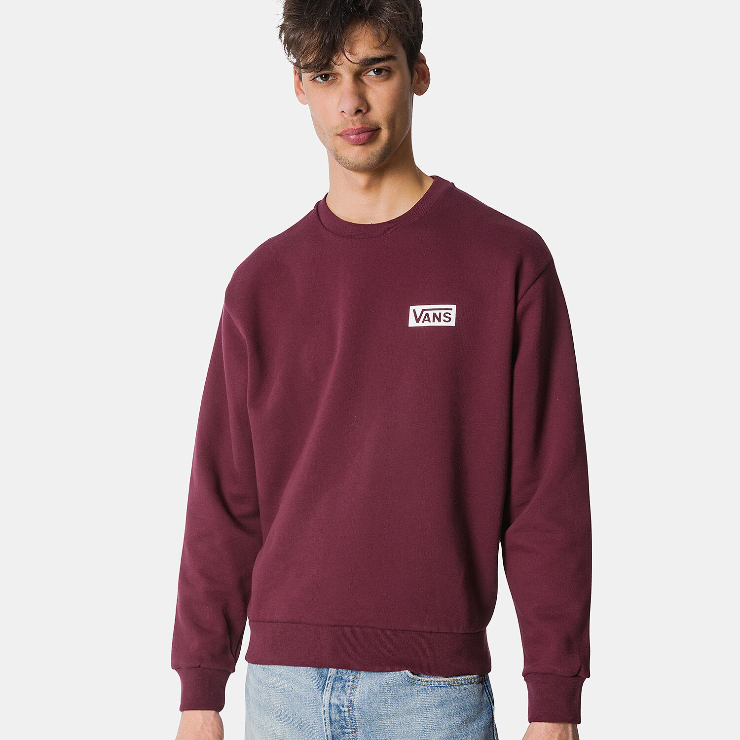 Felpe hot sale vans bordeaux