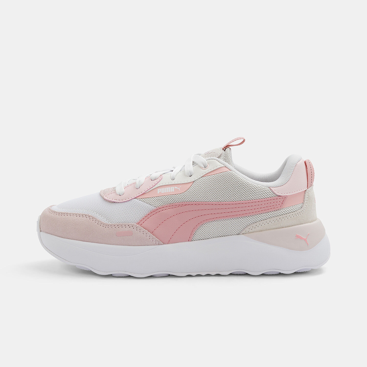 Scarpe puma 2025 rosa e bianche