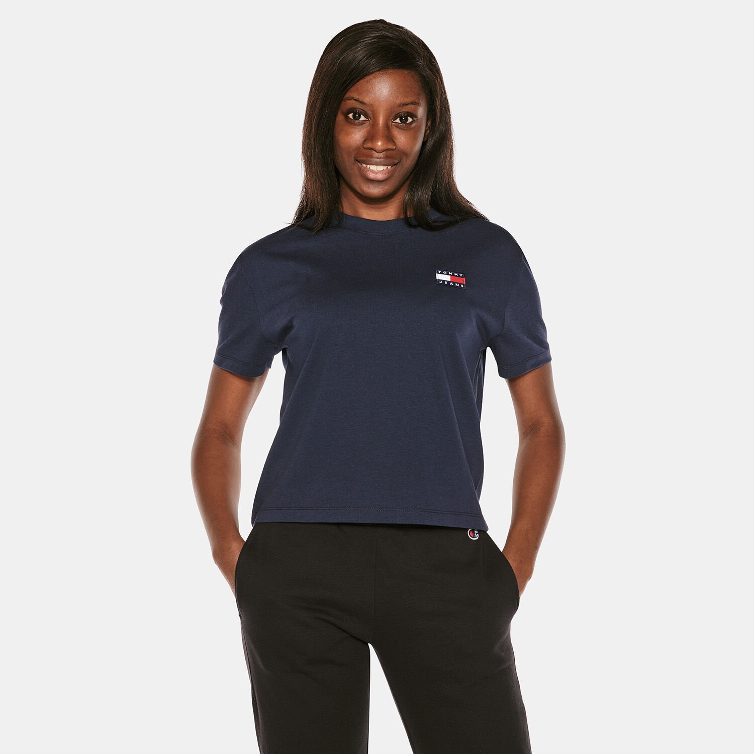 Maglia Tommy Hilfiger TJW Tommy Badge Tee donna Acquista online