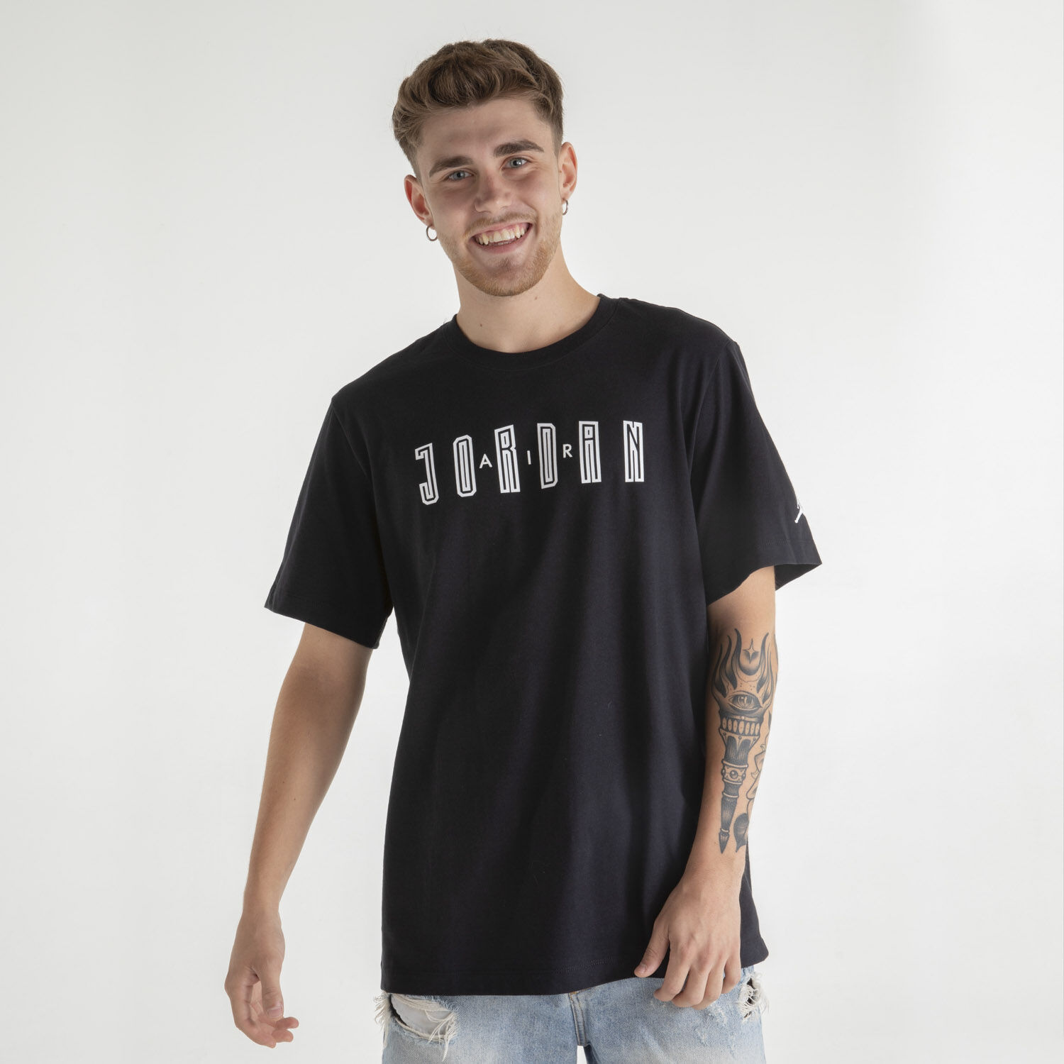 T shirt jordan nera new arrivals