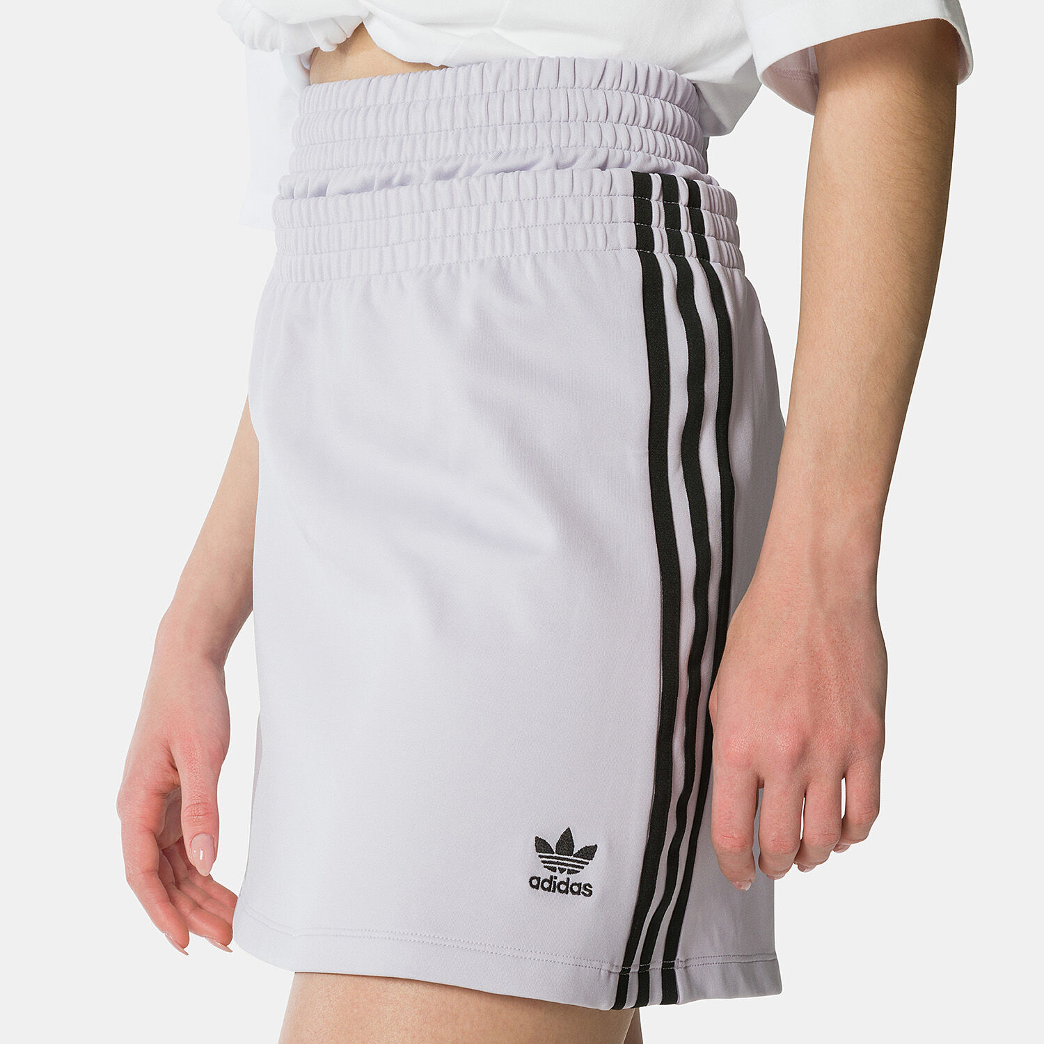 Gonna adidas Always Original argento e nera AW LAB