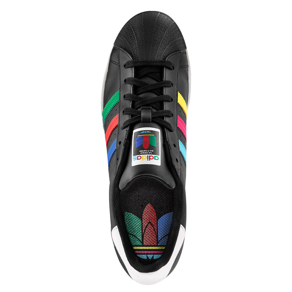 Adidas superstar deals nere e multicolore