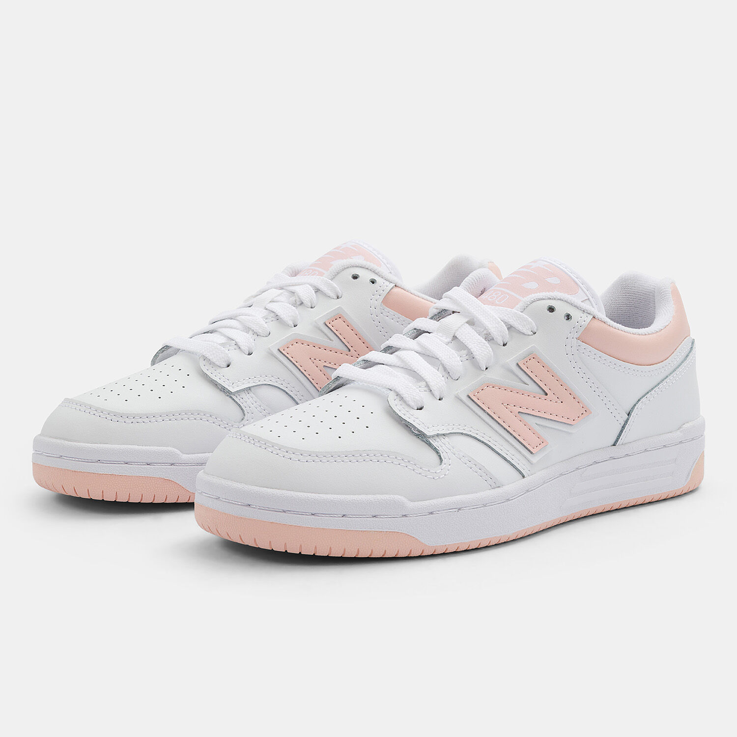New Balance 480 bianche e rosa AW LAB