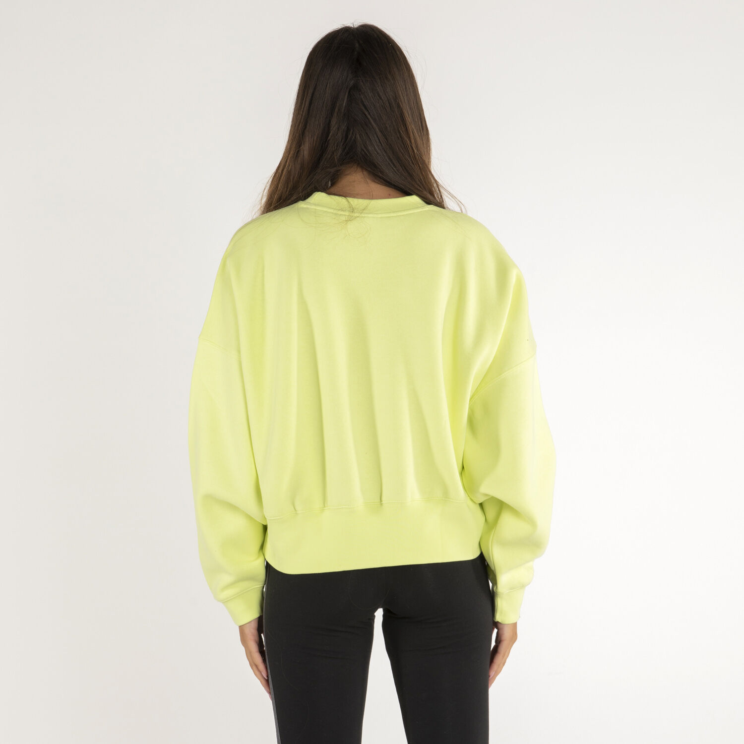 FELPA ADIDAS SWEATSHIRT gialla AW LAB