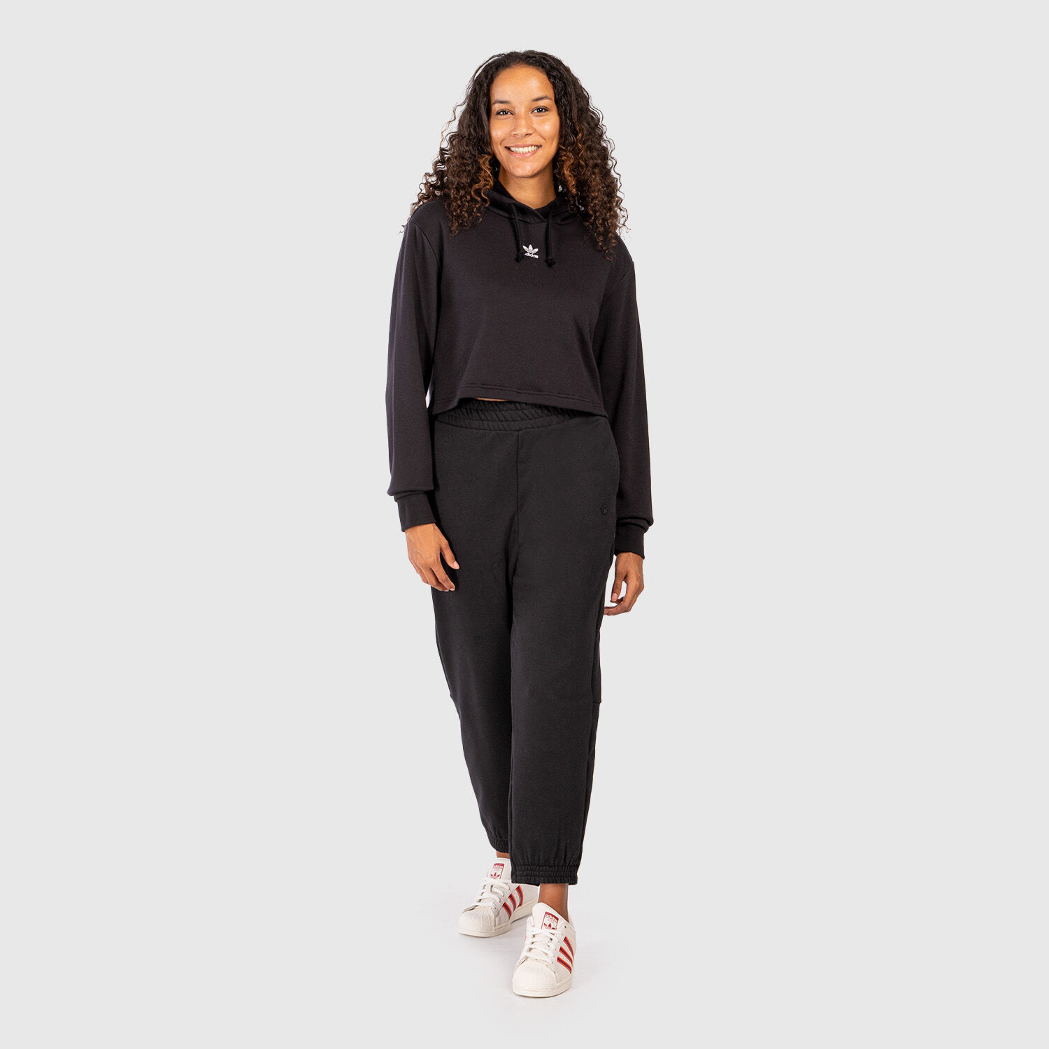 Felpa adidas Originals nera AW LAB