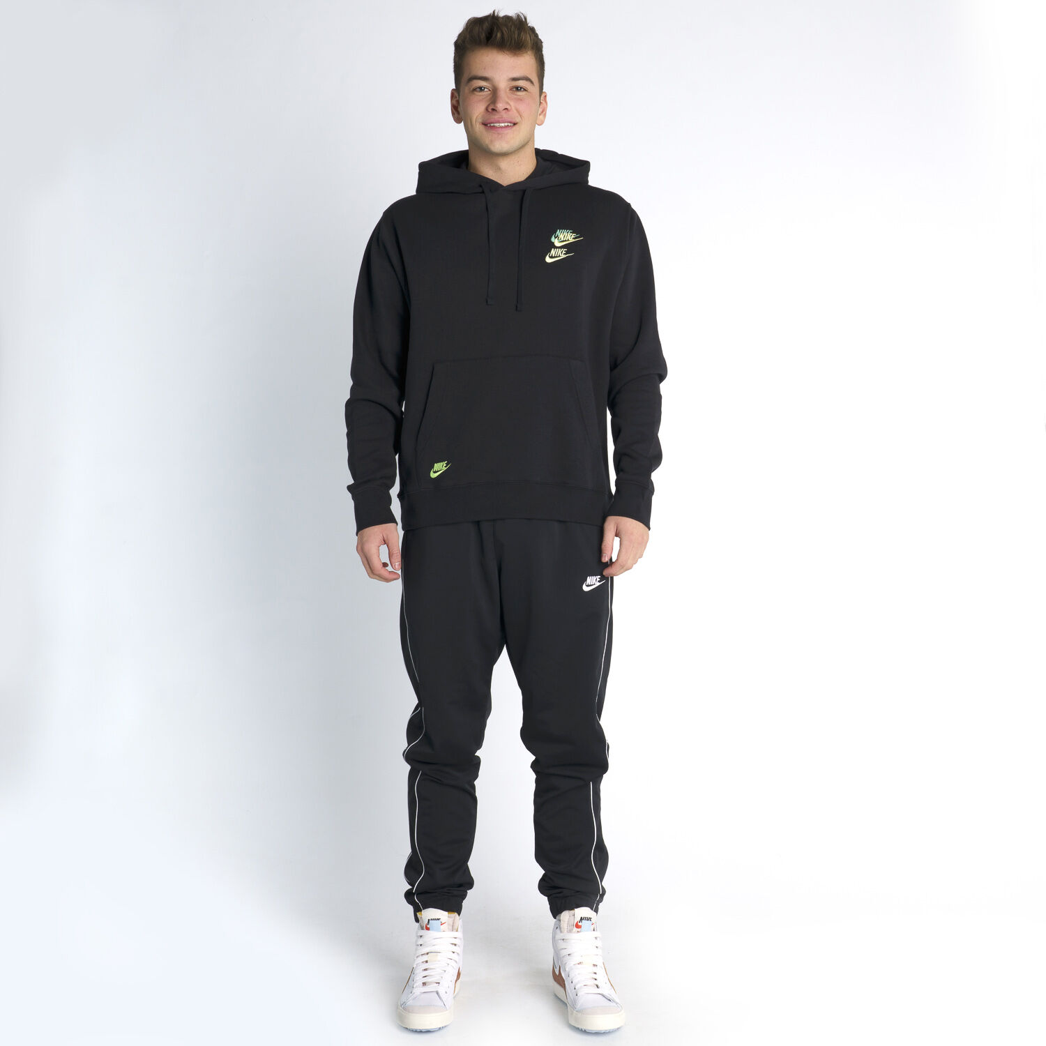 Felpa kyrie uomo nero store