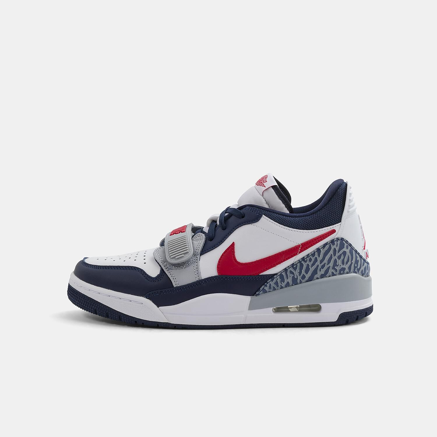 Air Jordan Legacy 312 Low blu bianche e rosse AW LAB