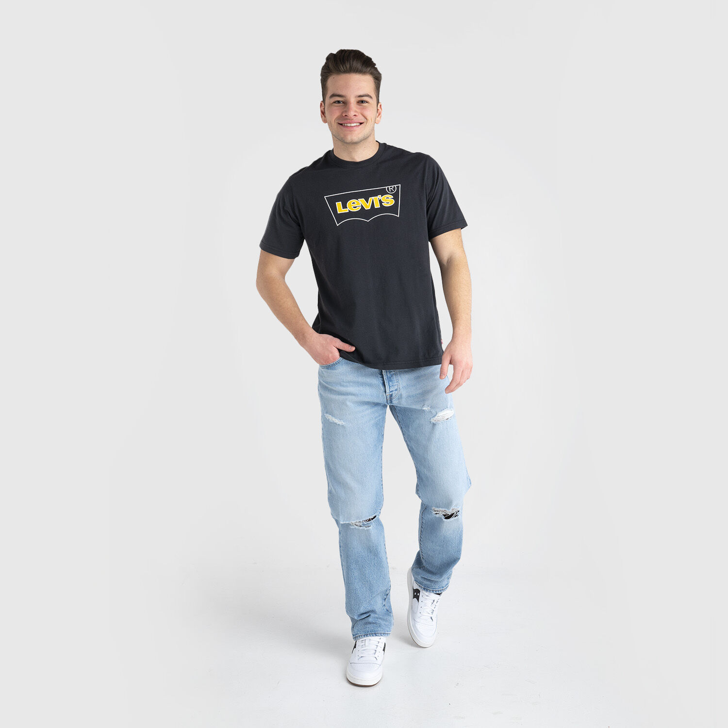 Jeans hot sale levis disegnati