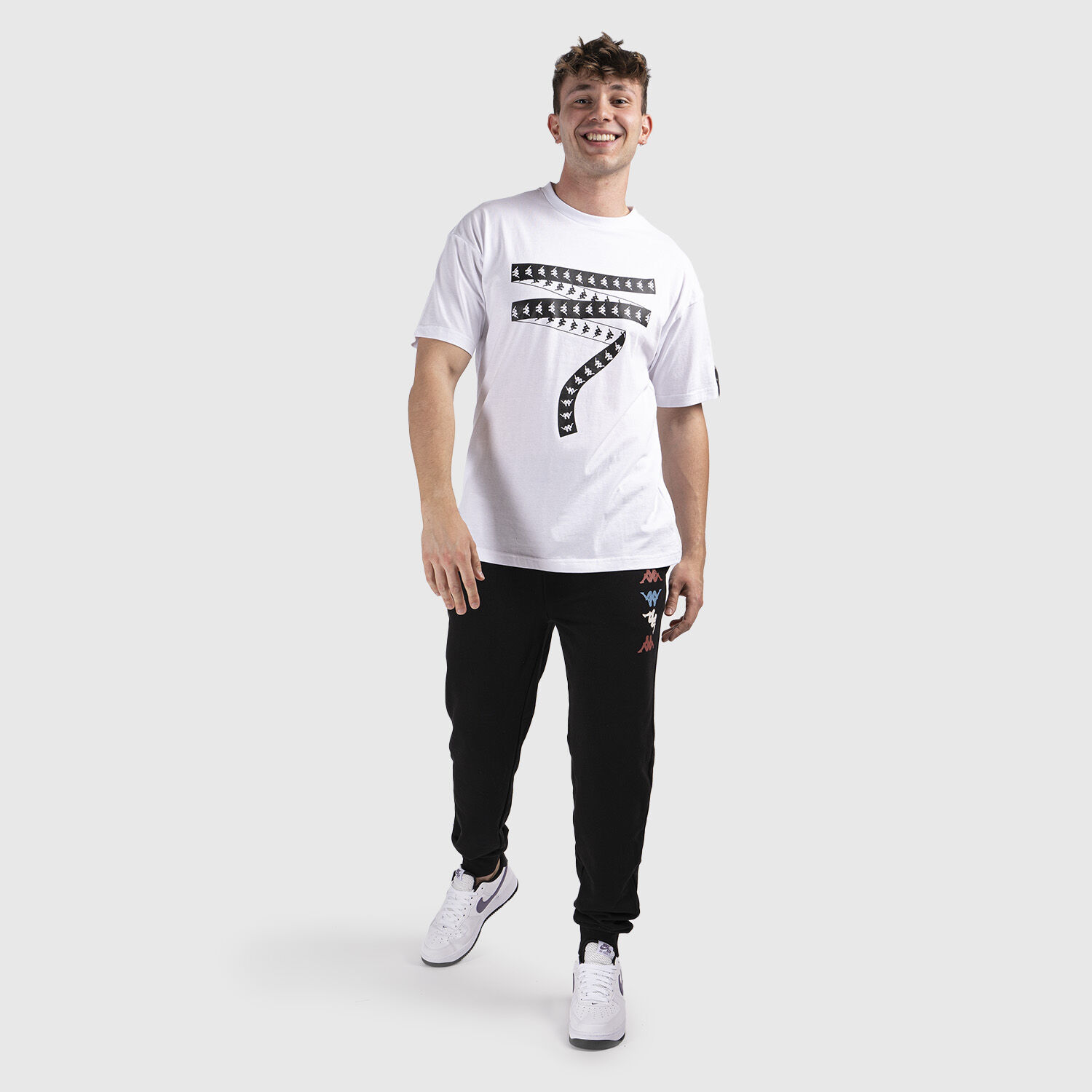 Magliette kappa bianca store