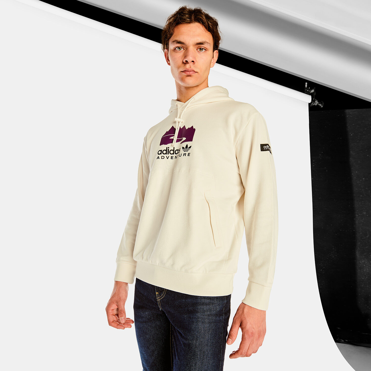 Felpa adidas spalle scoperte sales