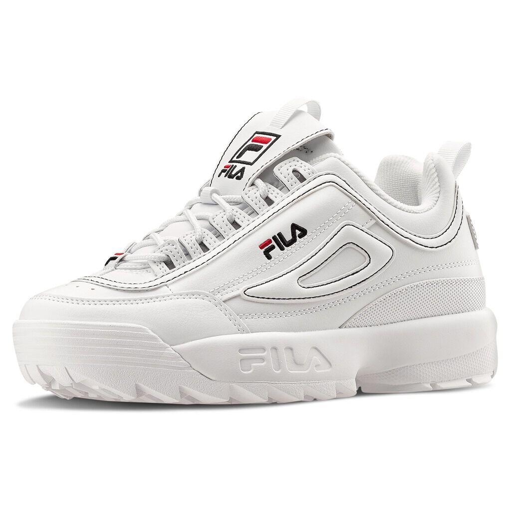 Fila disruptor nere e bianche outlet