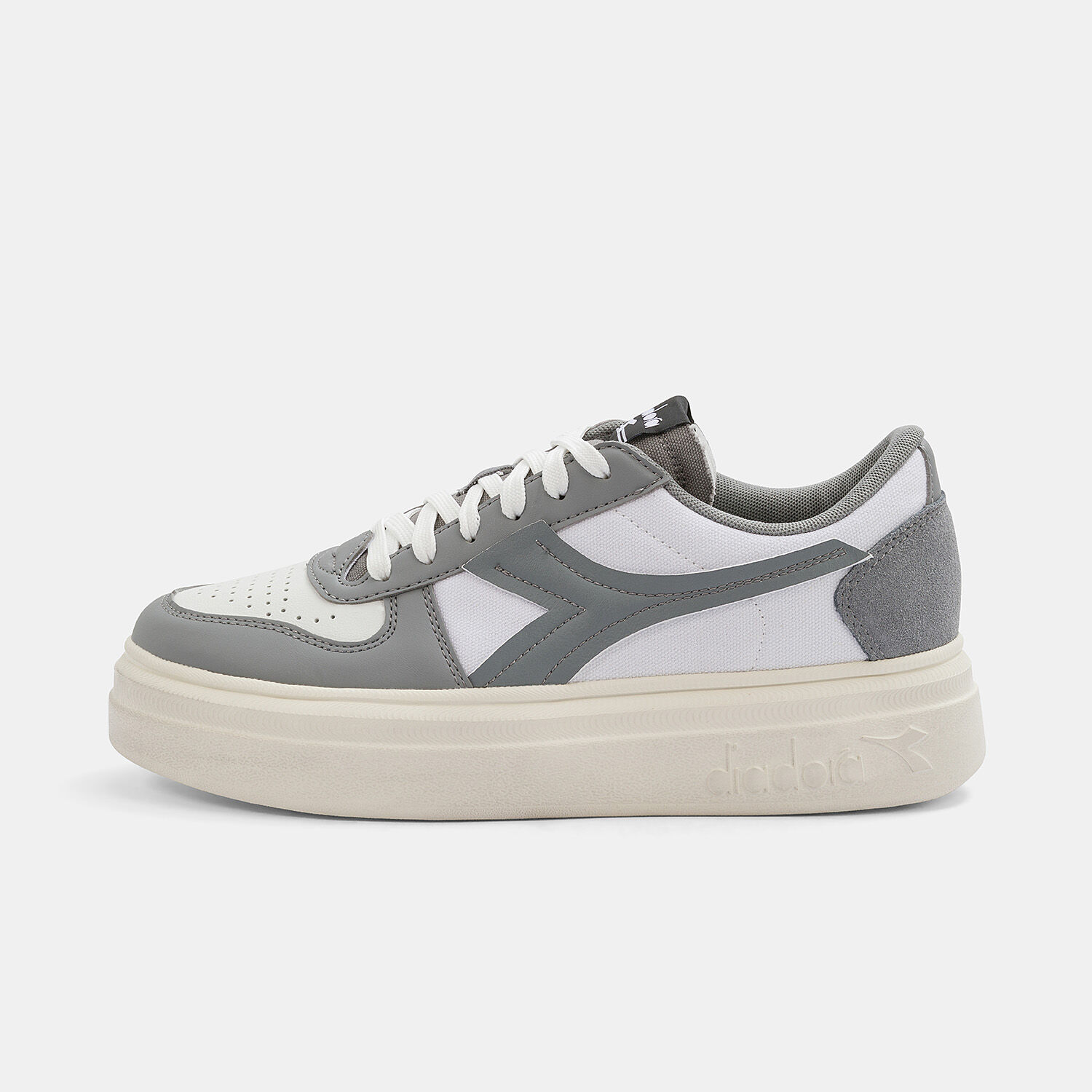 Diadora bianche e grigie on sale