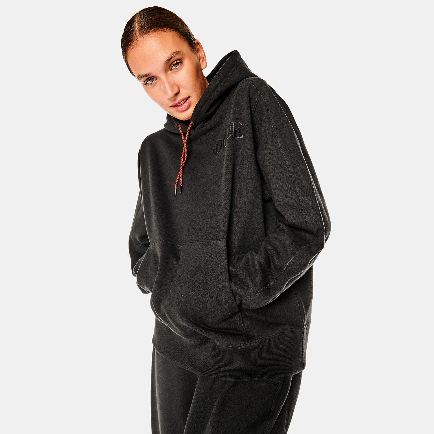 Felpa puma rossa con hot sale cappuccio