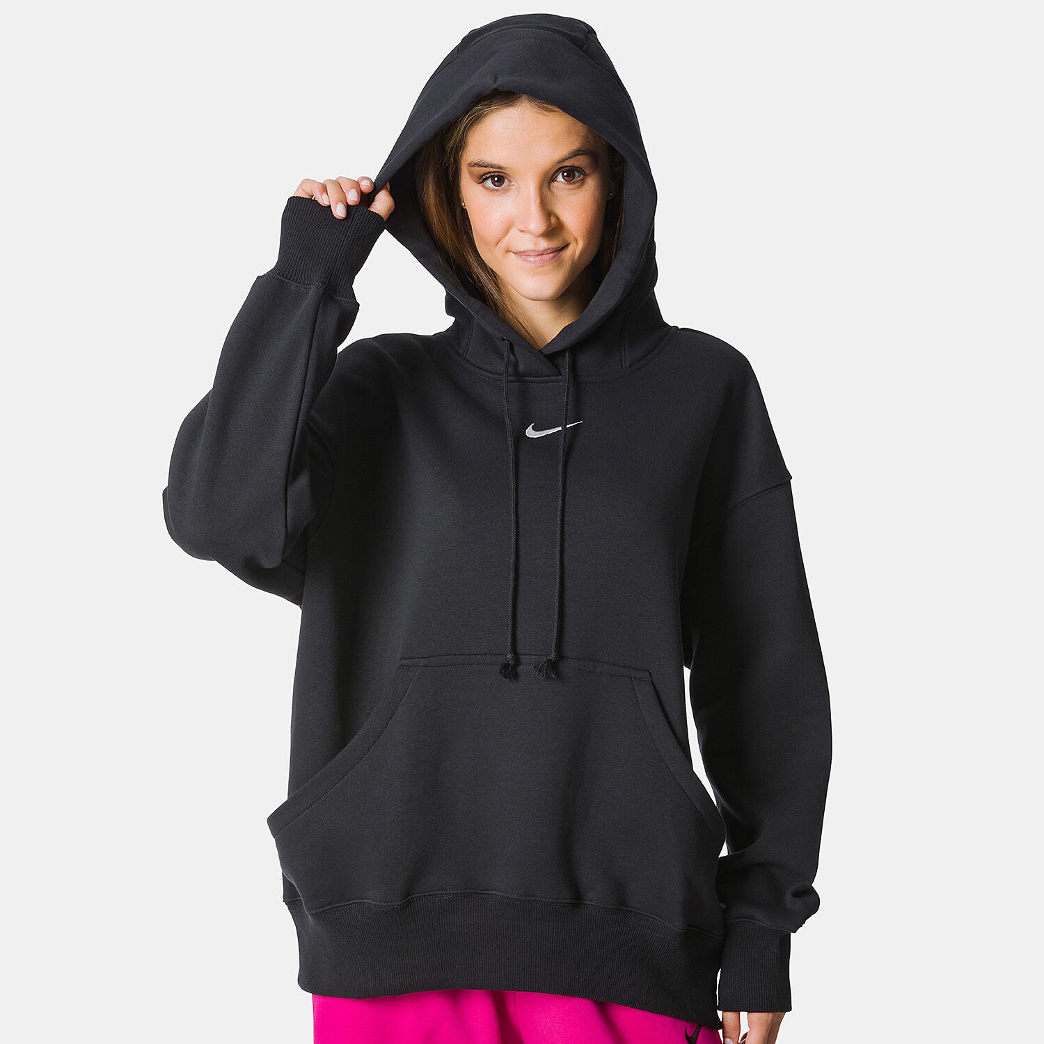 Felpa Nike Sportswear Phoenix Fleece nera AW LAB