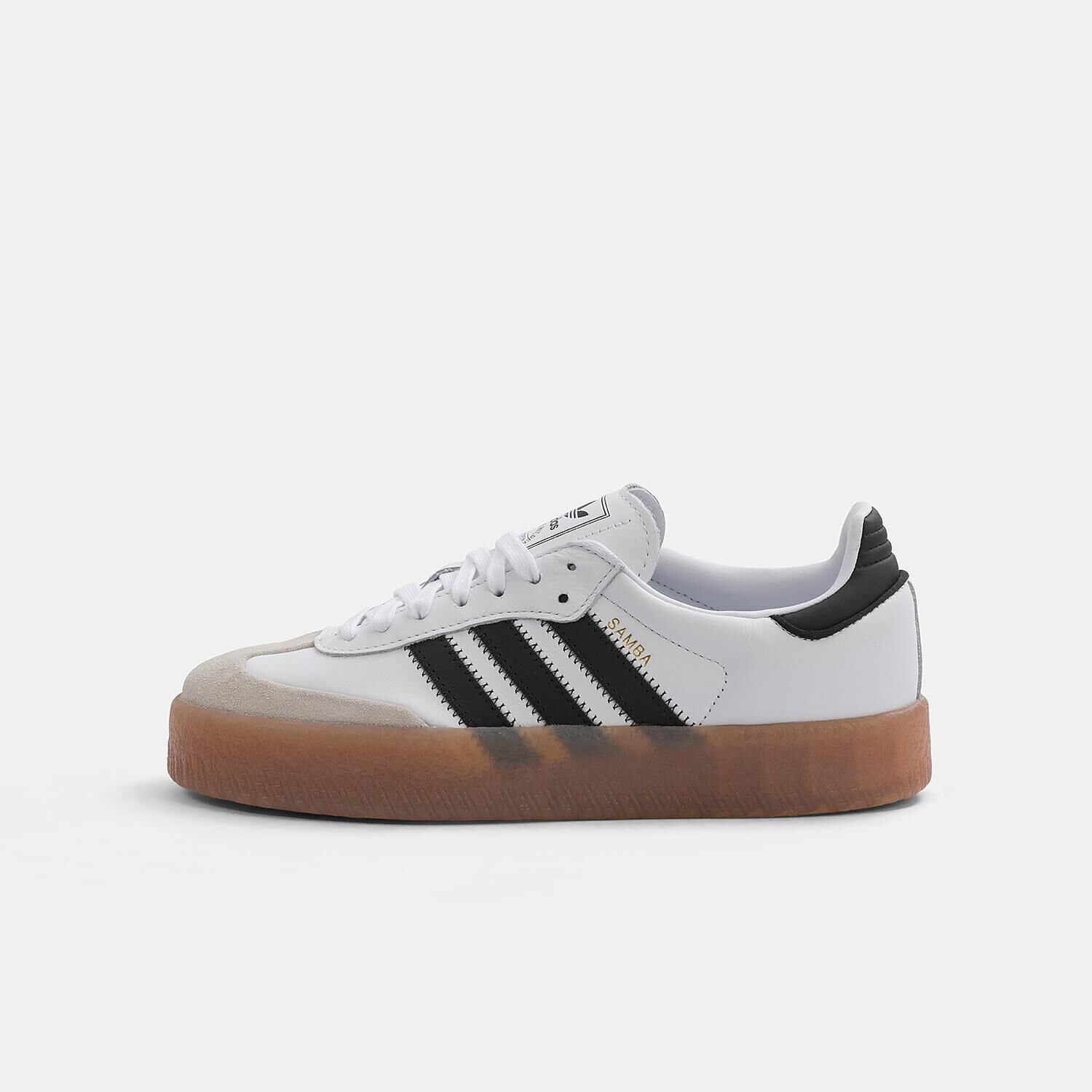 adidas Sambae bianche nere e marroni AW LAB