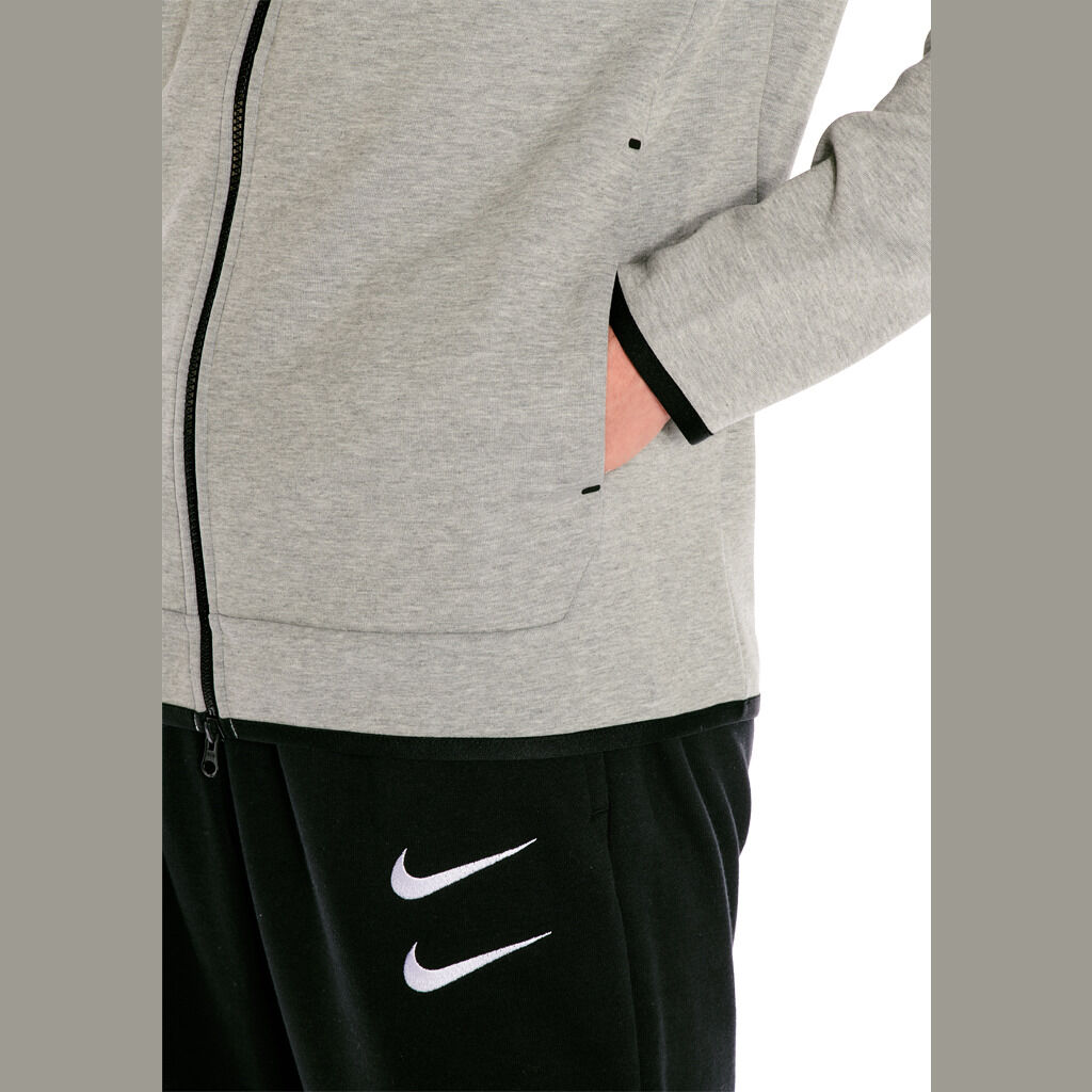 Felpa Nike Sportswear Tech Fleece grigia AW LAB