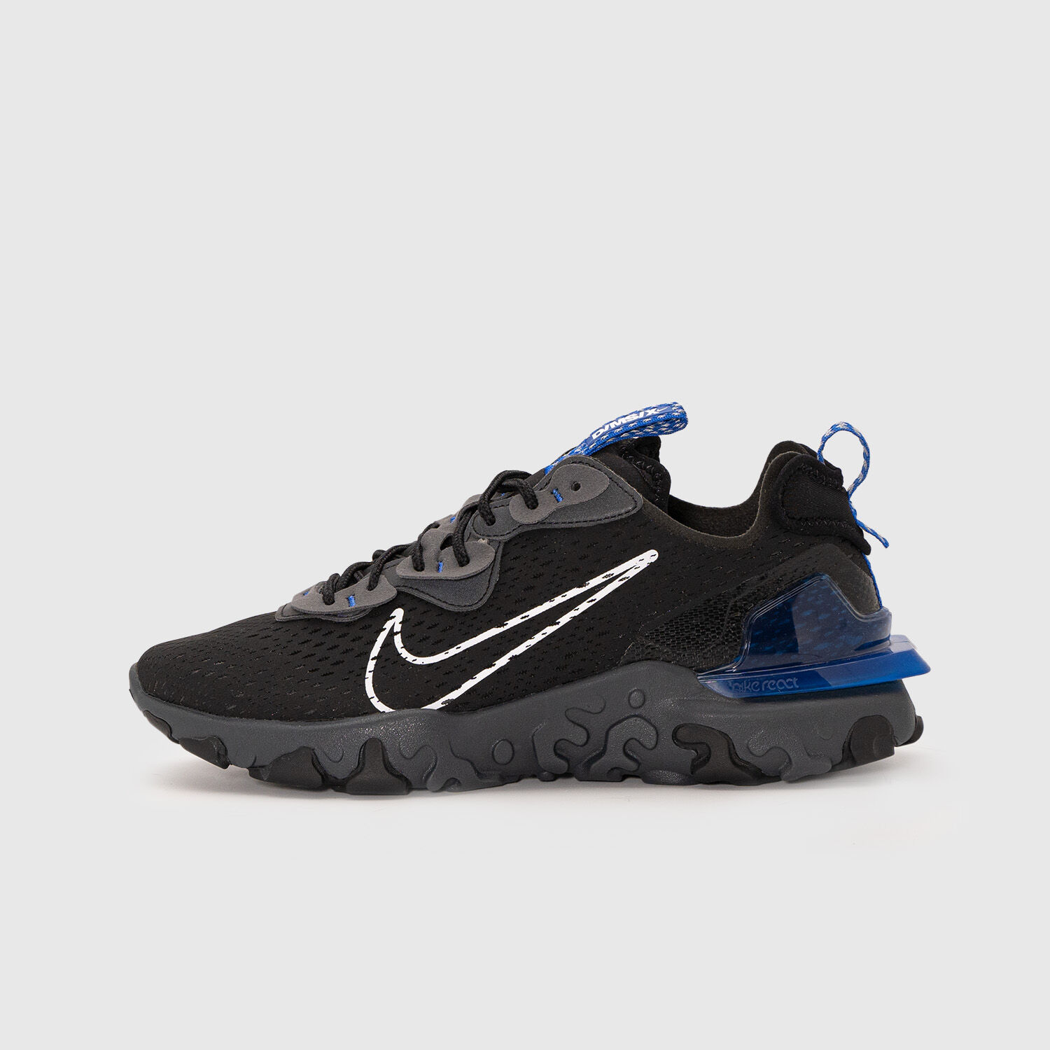 Nike react nere e bianche online