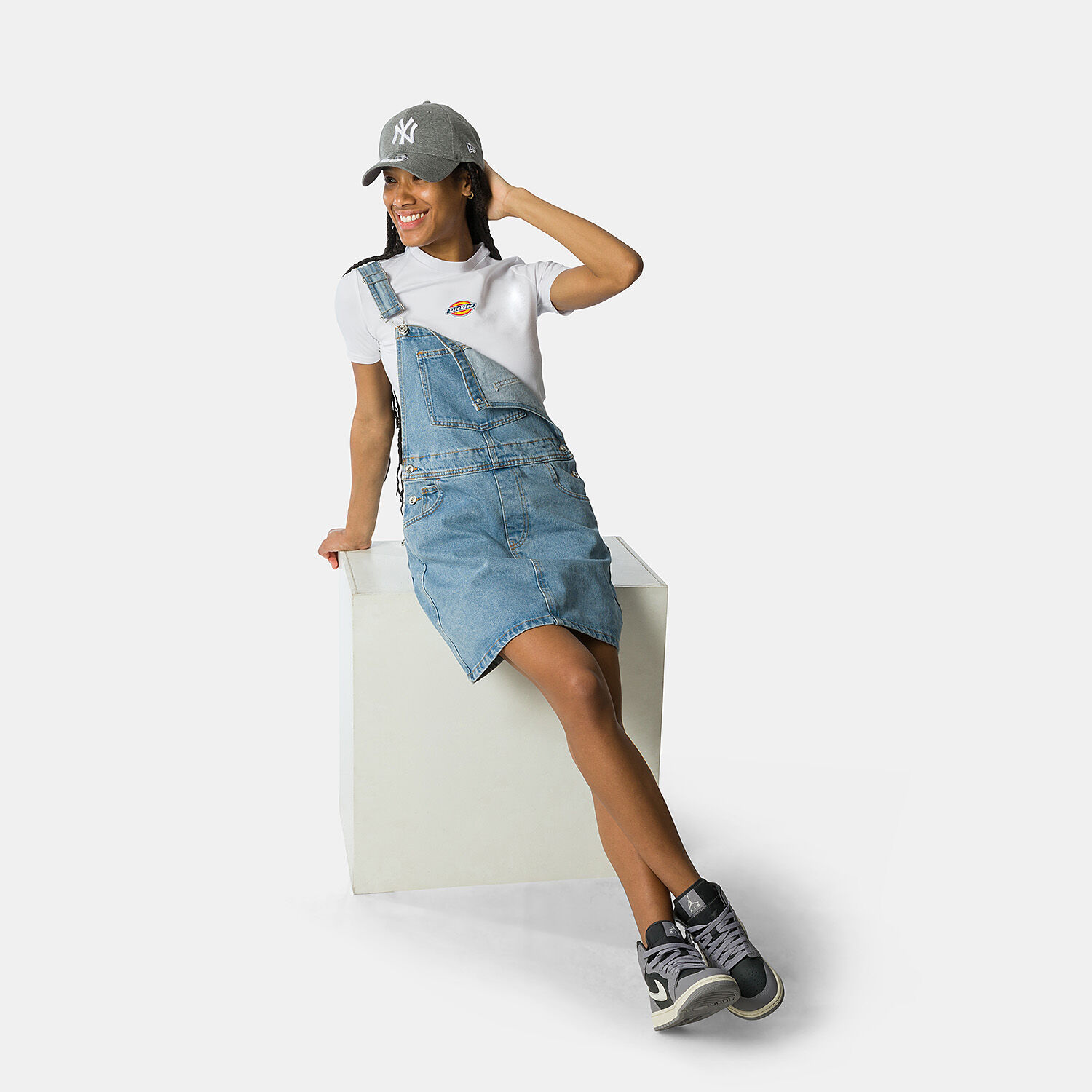 Salopette di Jeans Only blu AW LAB