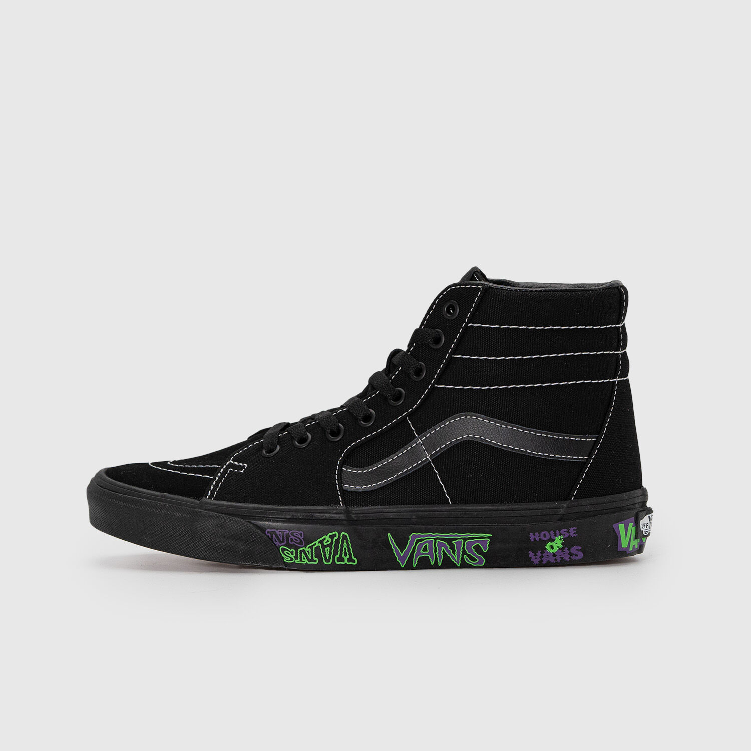 Vans Sk8 Hi Live At Hov Blackout nere e multicolor AW LAB