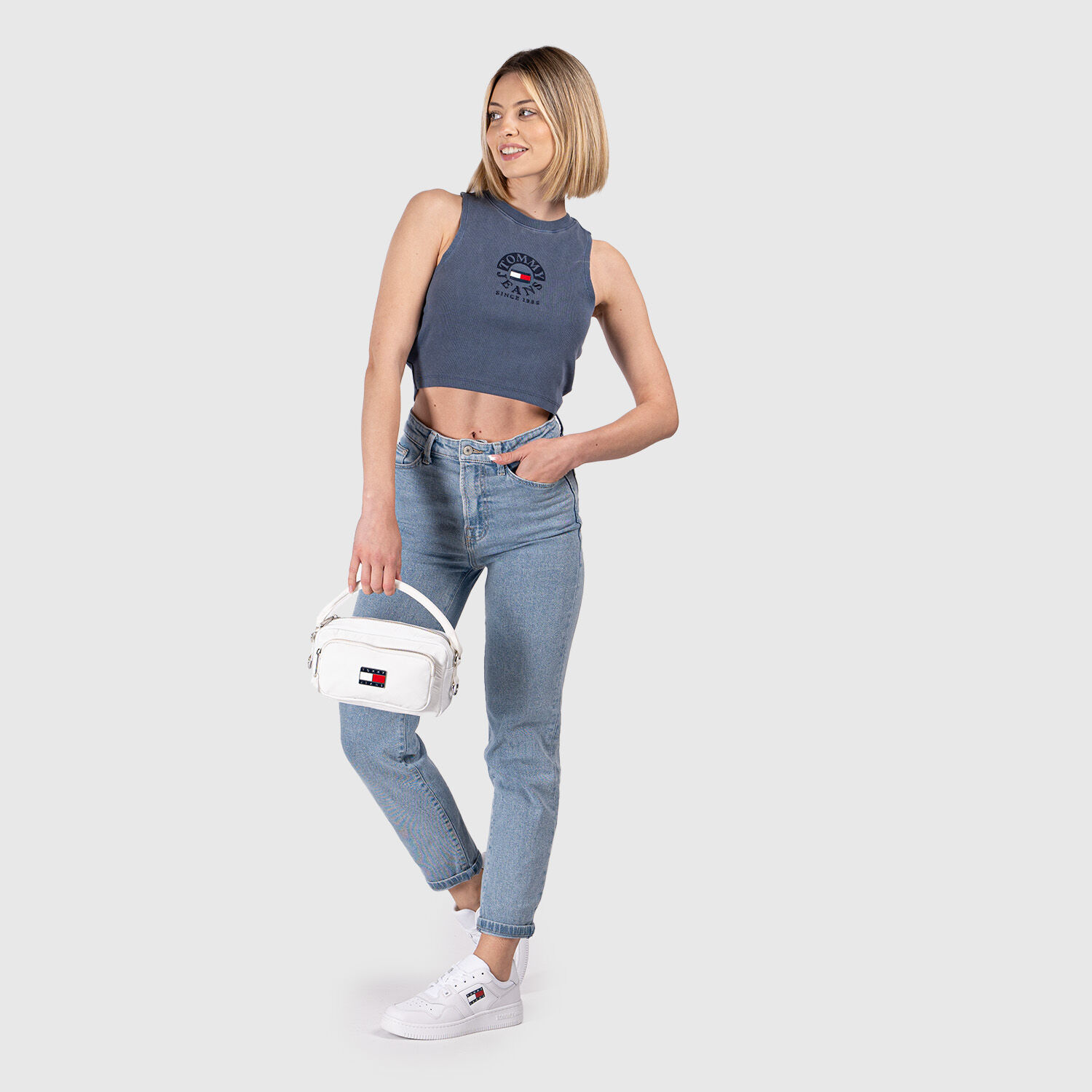 Top tommy hotsell hilfiger blu