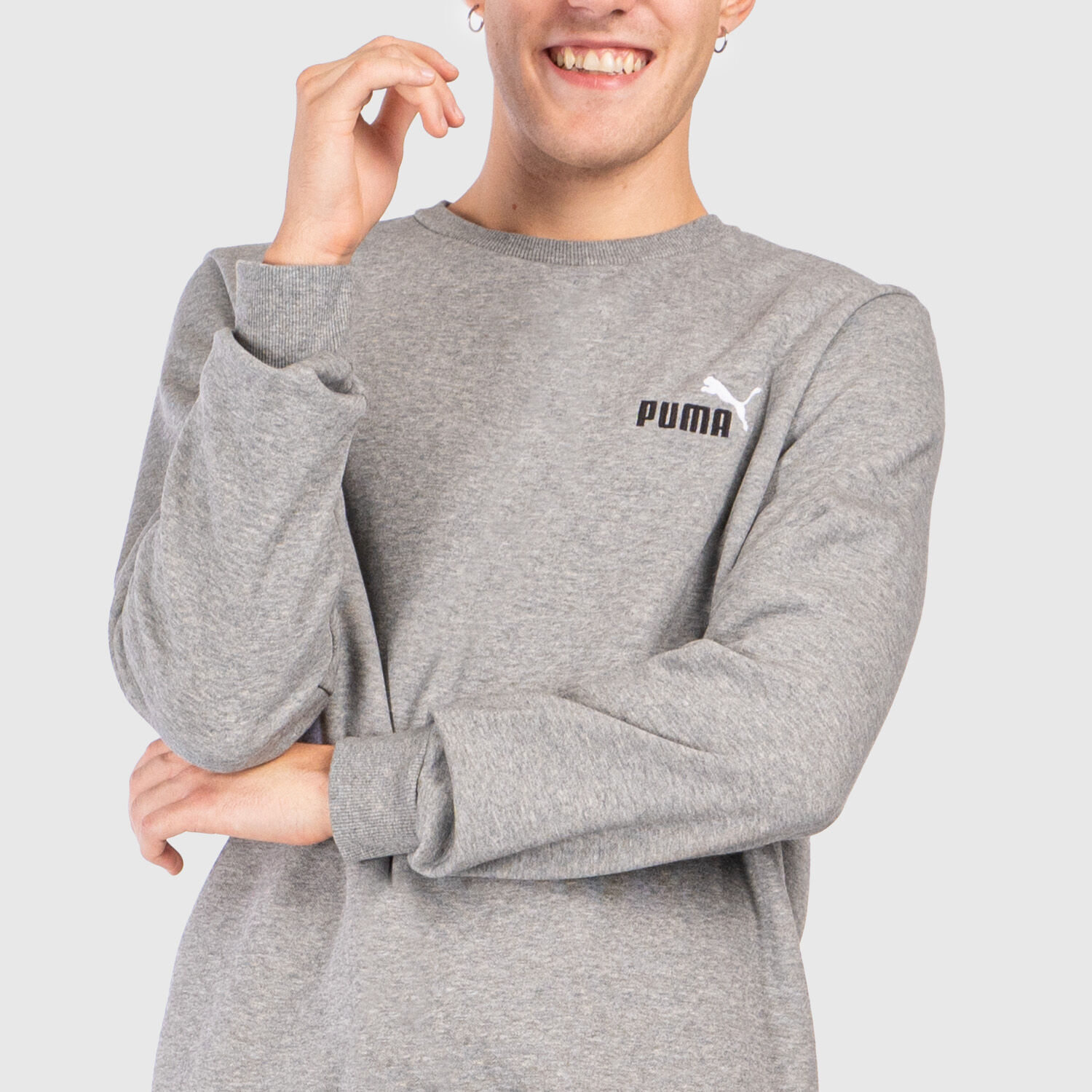 Felpa puma grigio store