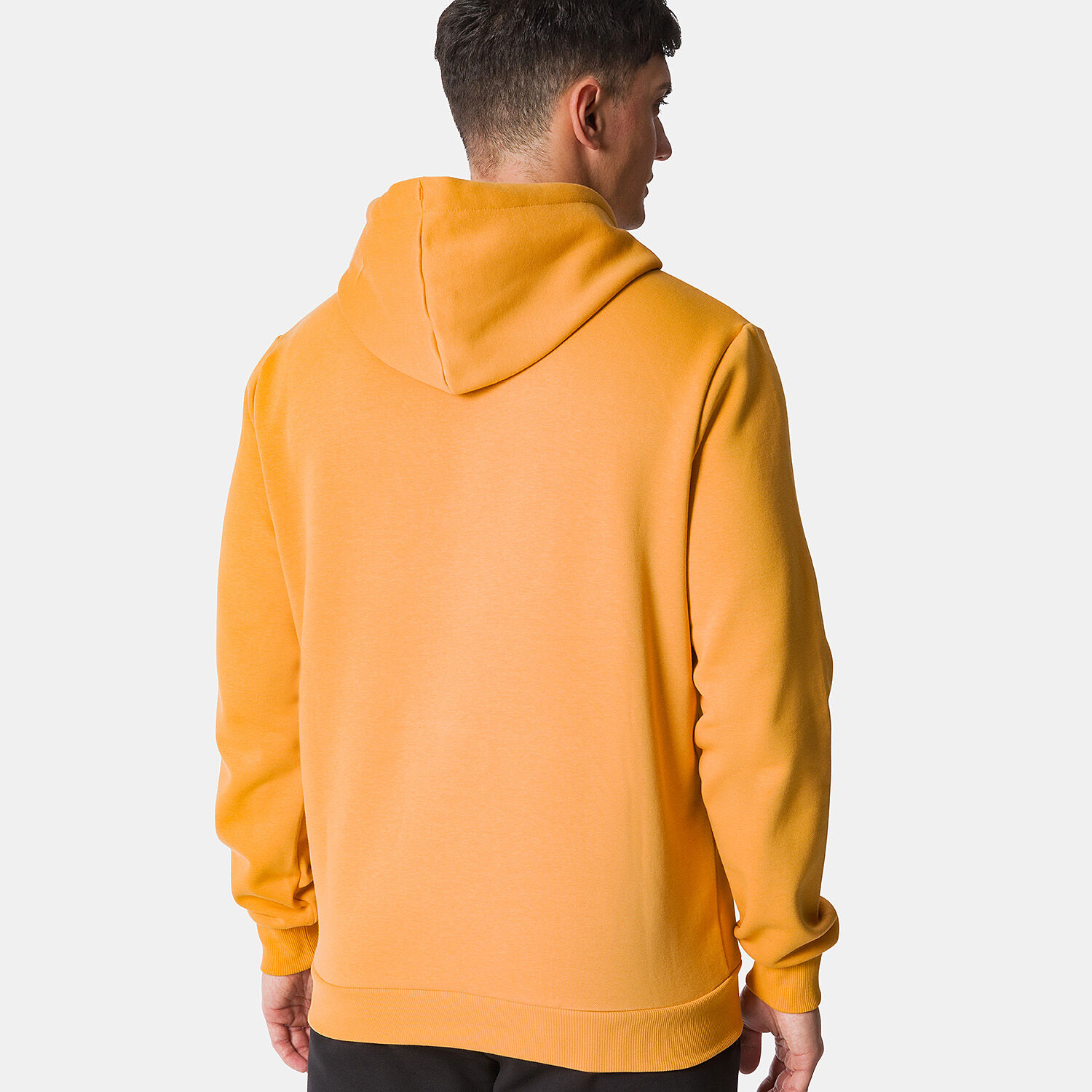 Felpa Puma Essentials Big Logo arancione bianca e nera AW LAB