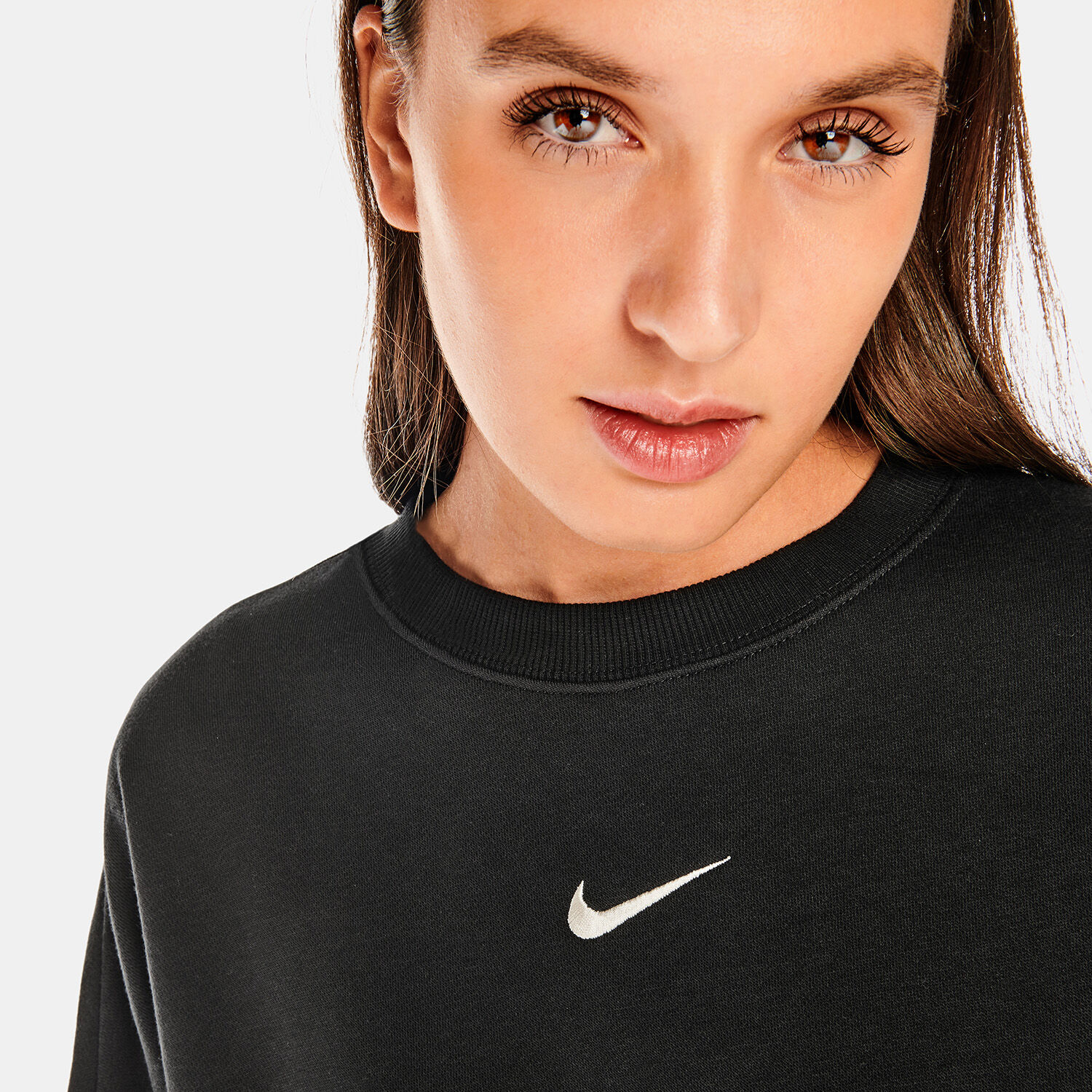 Felpa Nike Sportswear Phoenix Fleece nera AW LAB
