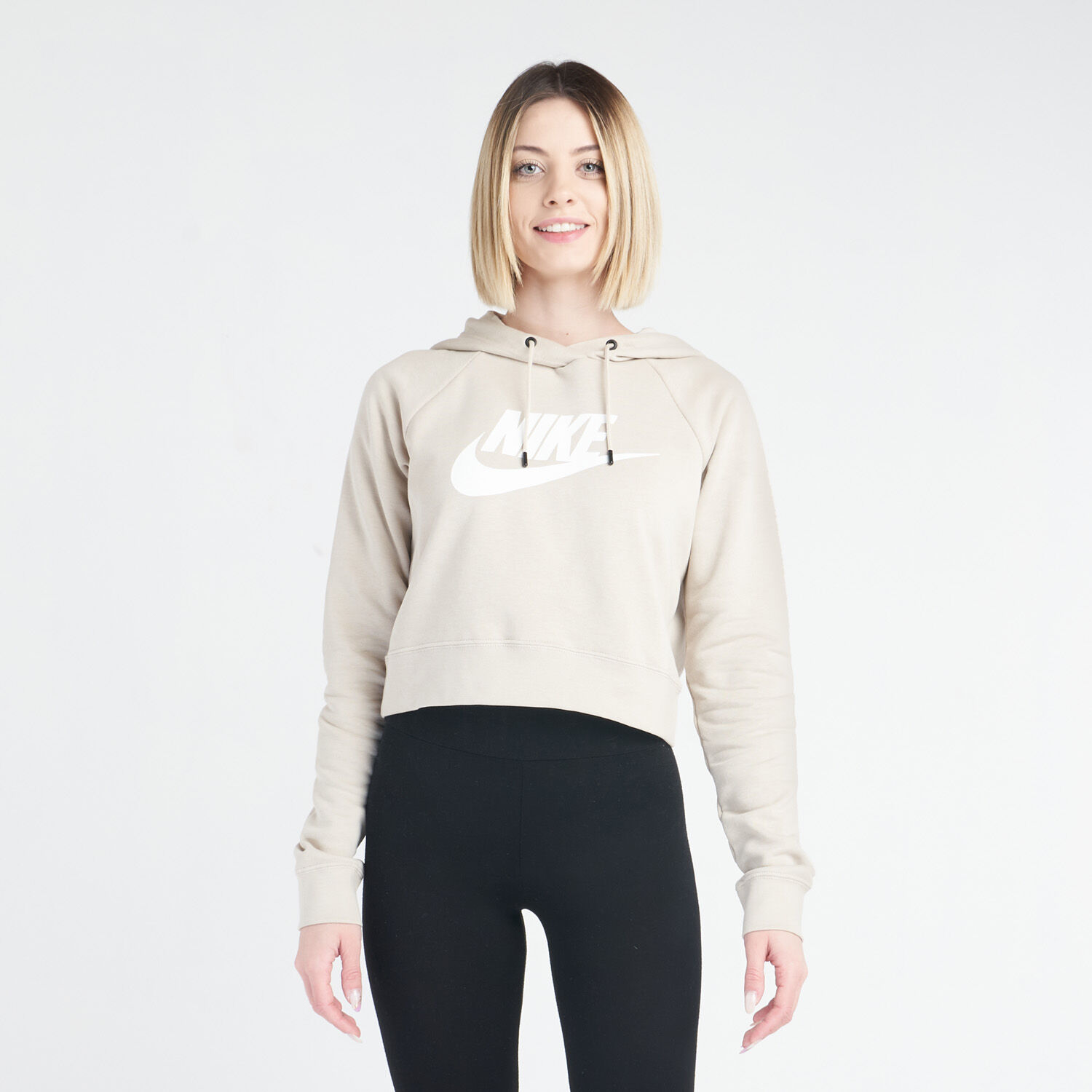Felpa crop outlet top nike