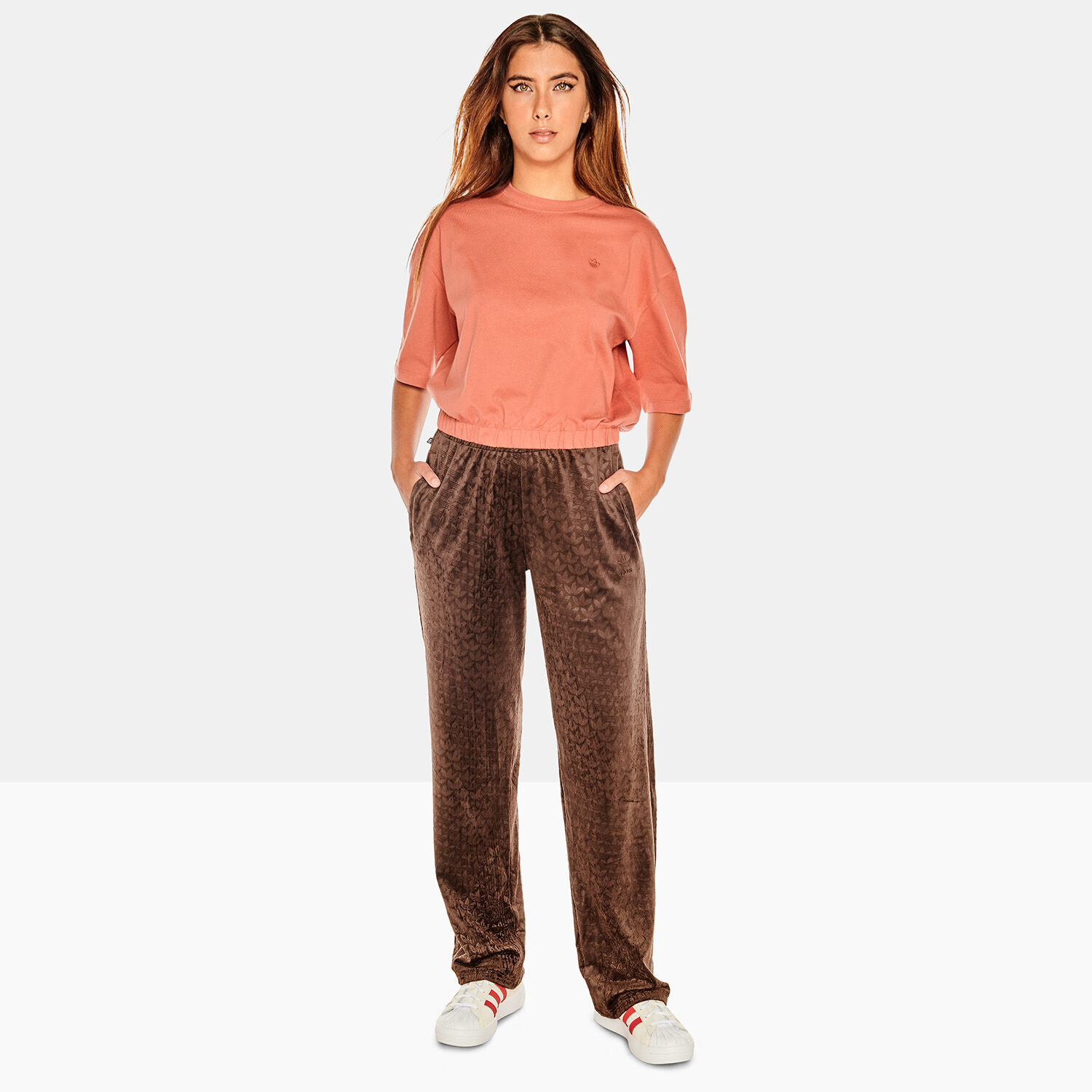 Pantaloni adidas shop arancioni