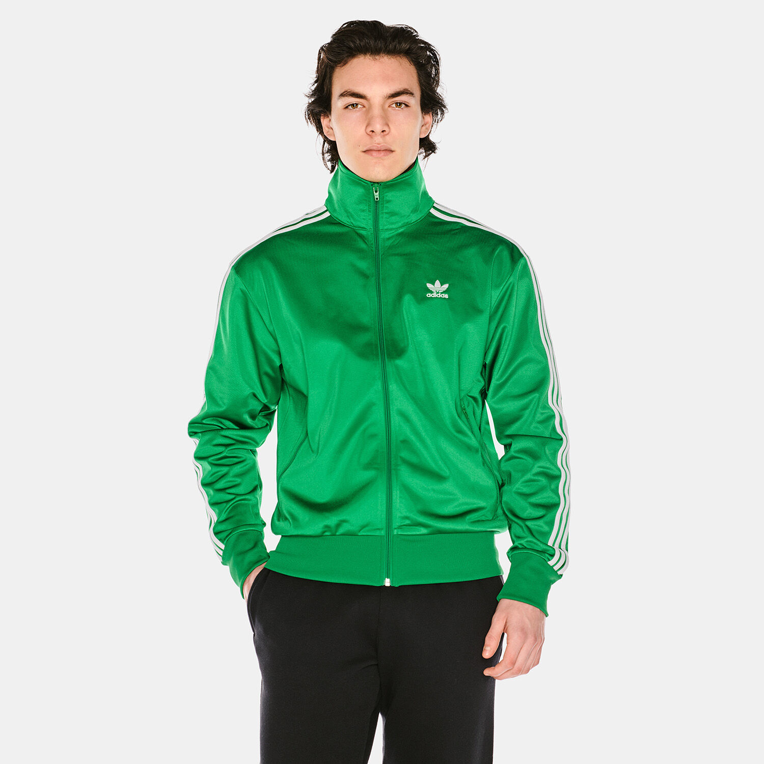 Giacca adidas sale verde militare