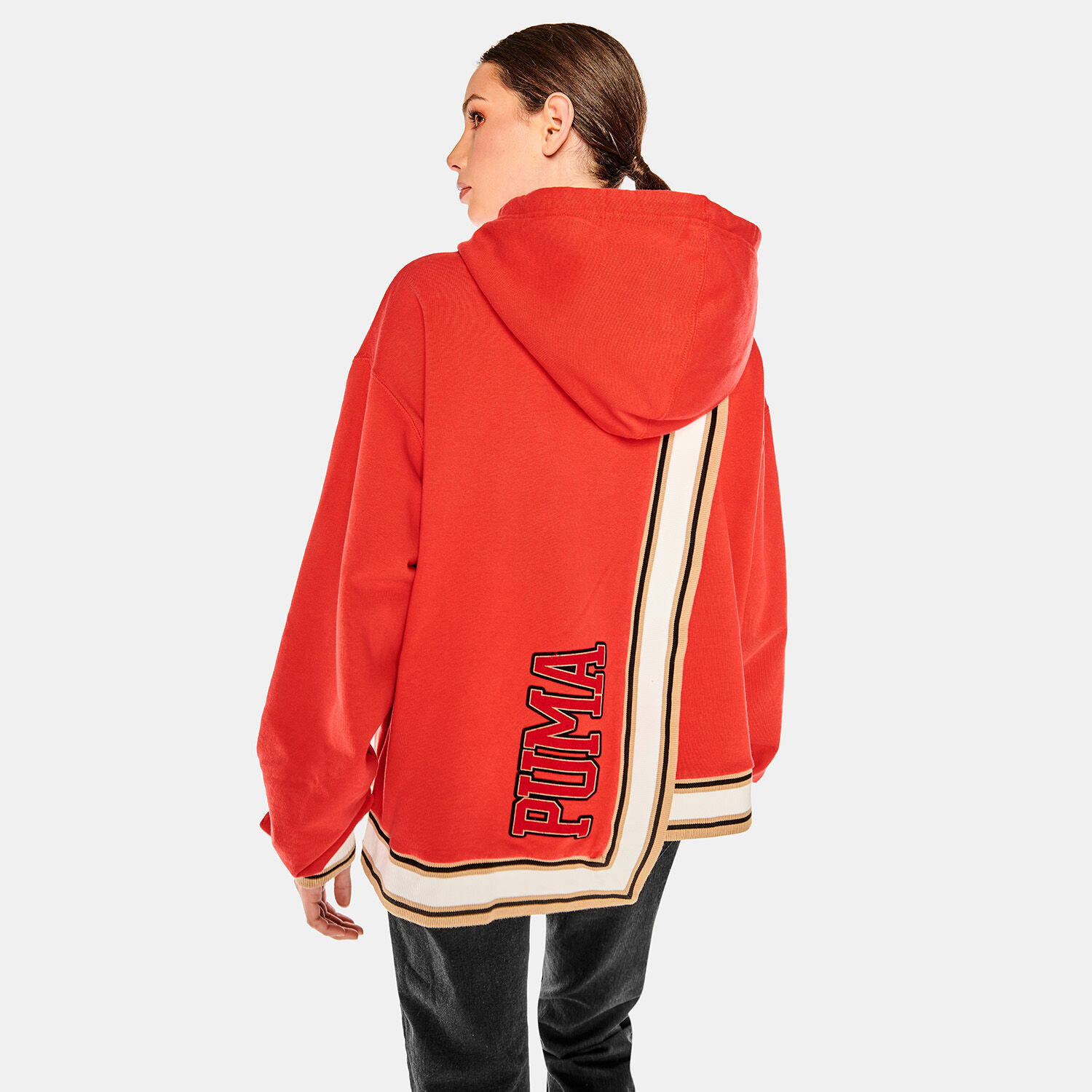 Felpa puma rossa donna 2025