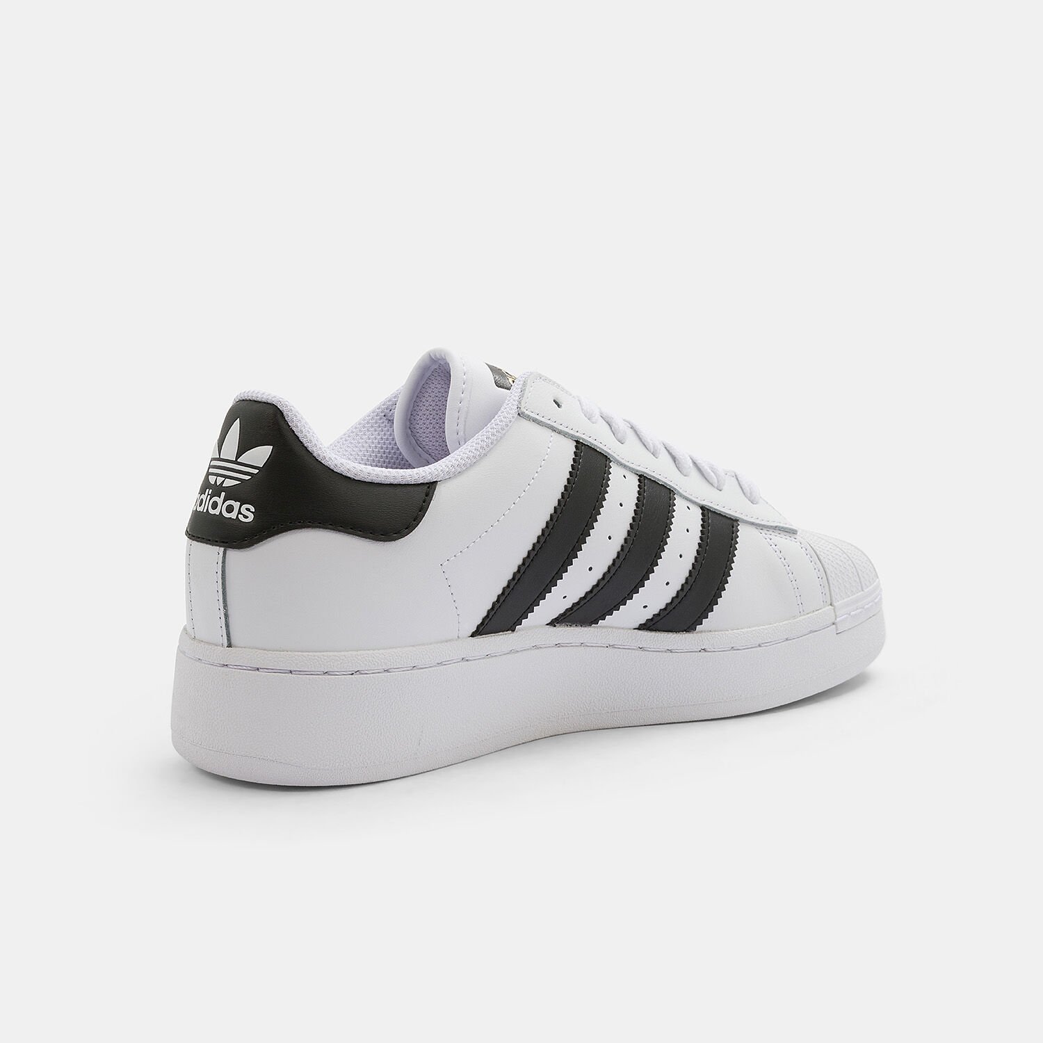 adidas Superstar XLG bianche nere e dorate AW LAB