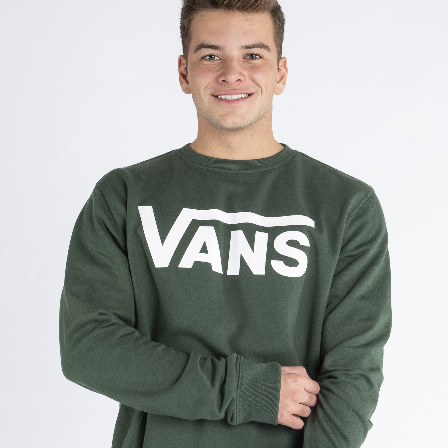 Felpa girocollo vans outlet